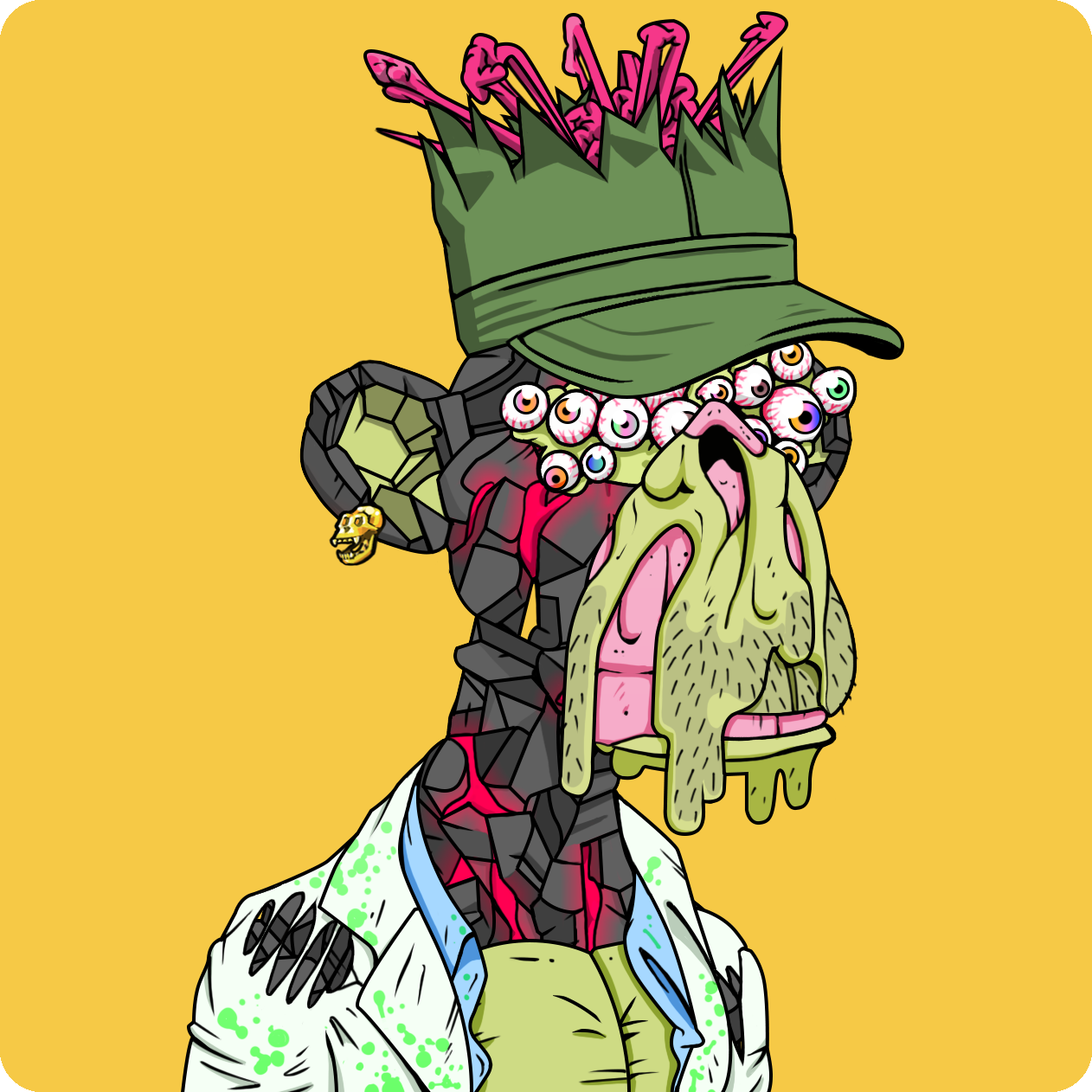 Yuga Labs - Mutant Ape Yacht Club - NFT # 6436