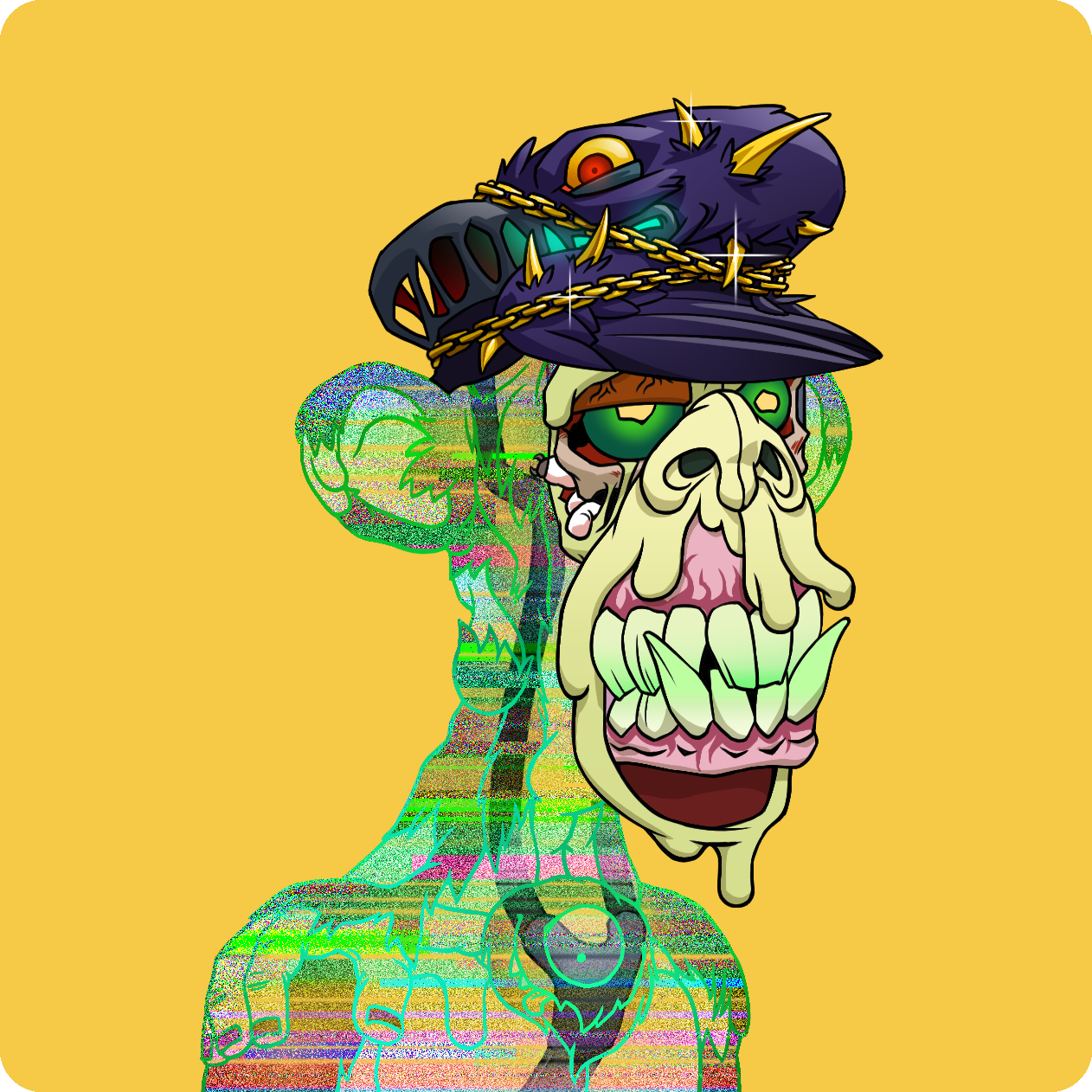 Yuga Labs - Mutant Ape Yacht Club - NFT # 25855