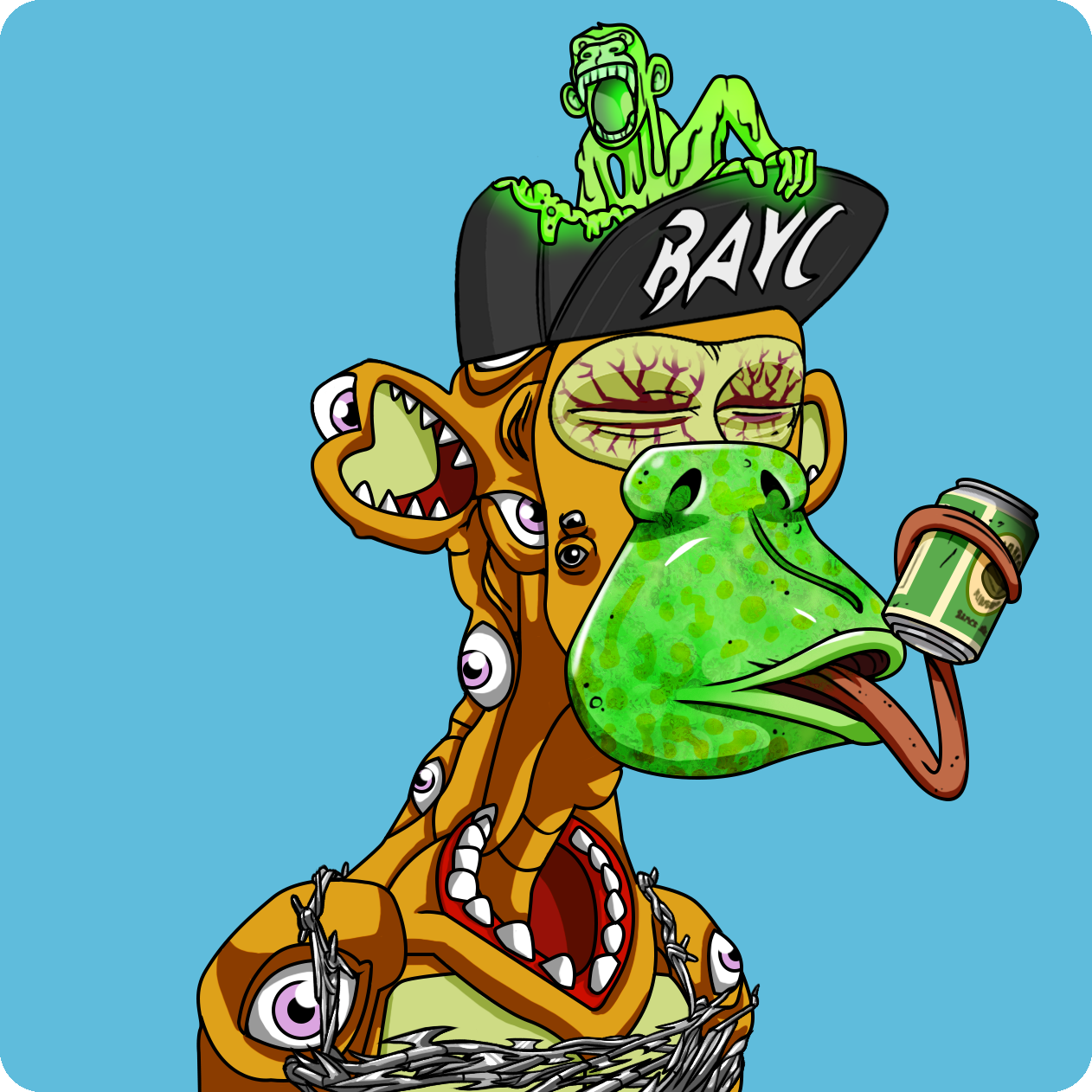 Yuga Labs - Mutant Ape Yacht Club - NFT # 2203