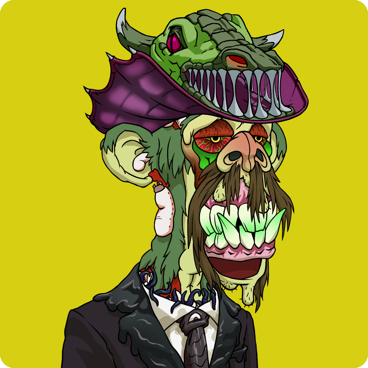 Yuga Labs - Mutant Ape Yacht Club - NFT # 6034