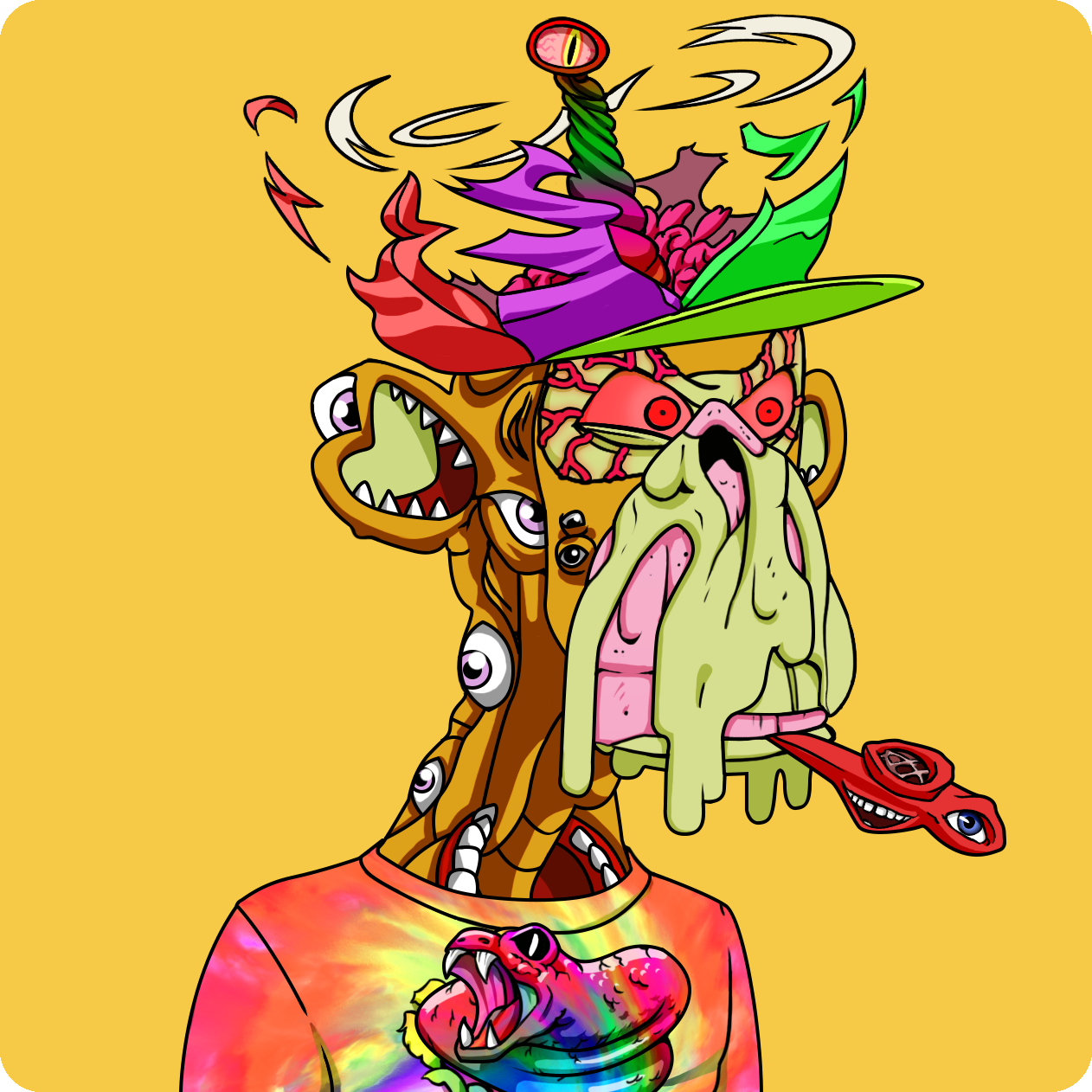 Yuga Labs - Mutant Ape Yacht Club - NFT # 17264