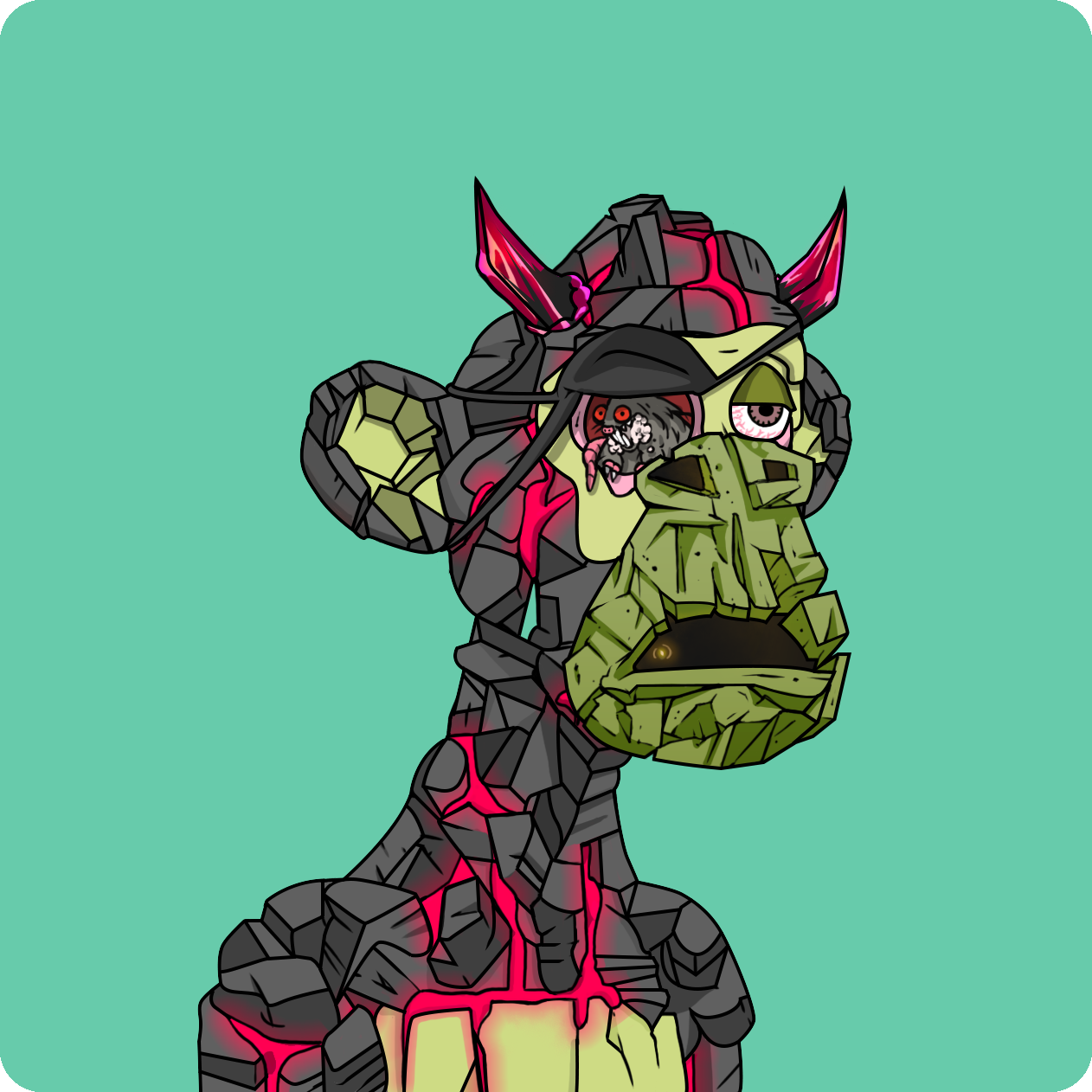 Yuga Labs - Mutant Ape Yacht Club - NFT # 22020