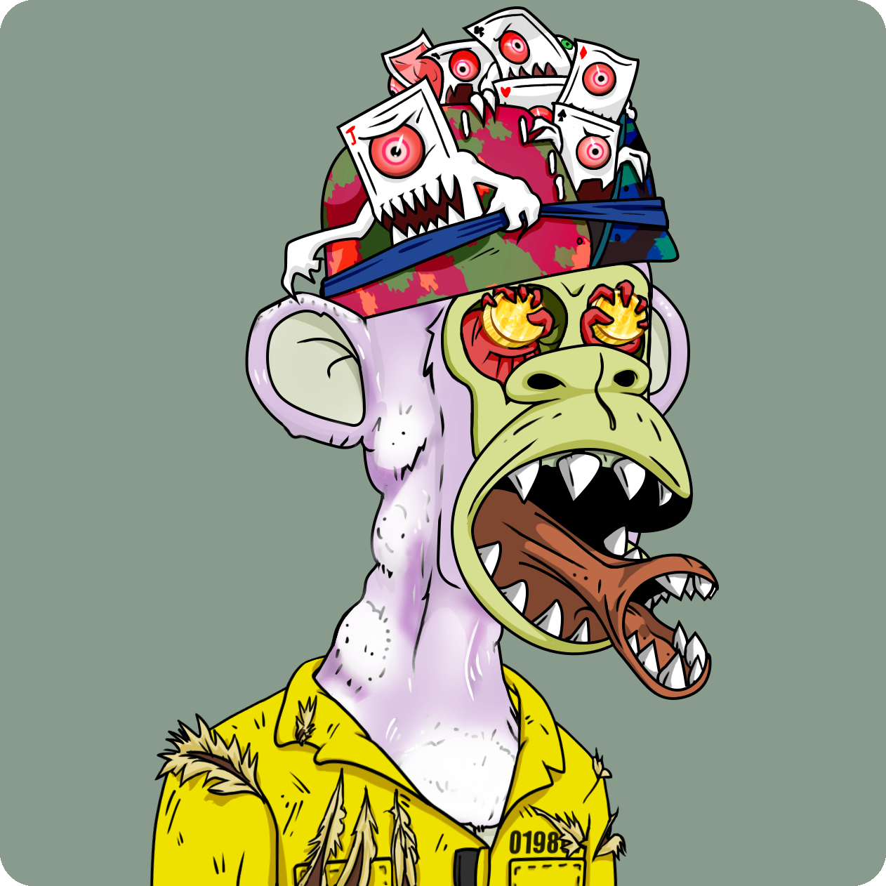 Yuga Labs - Mutant Ape Yacht Club - NFT # 17