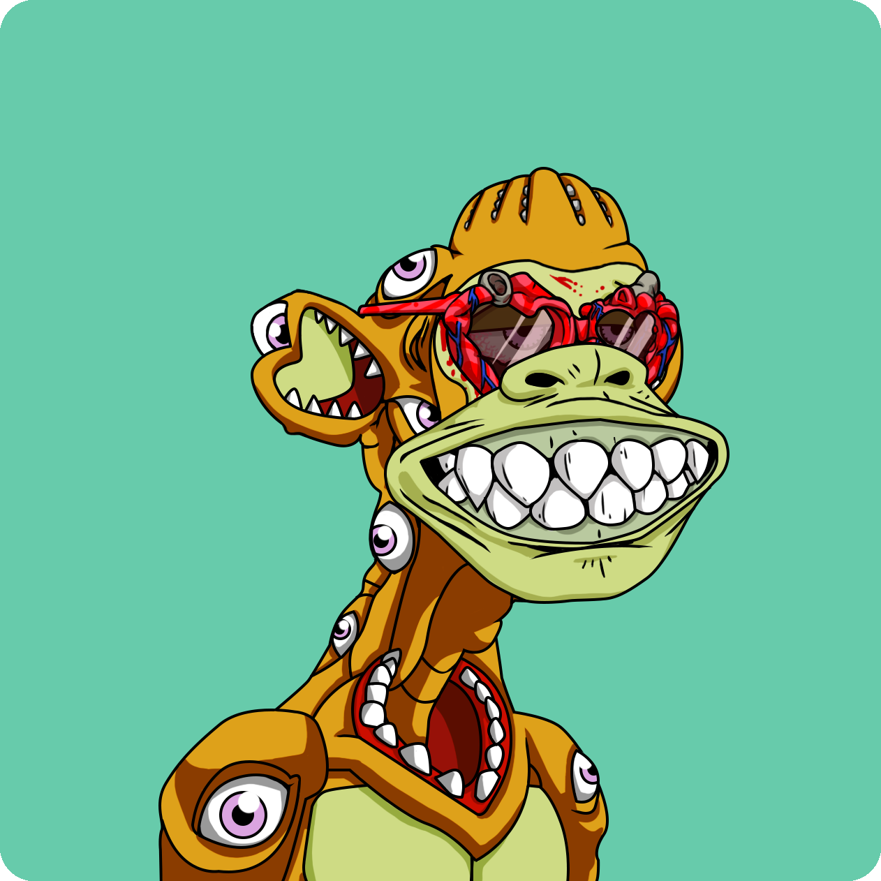 Yuga Labs - Mutant Ape Yacht Club - NFT # 17710