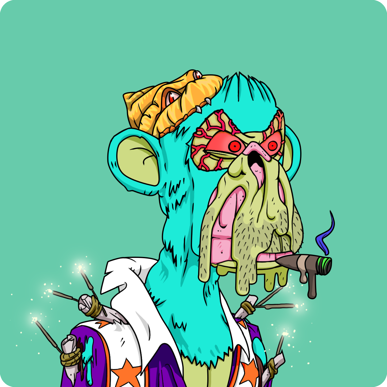 Yuga Labs - Mutant Ape Yacht Club - NFT # 22812