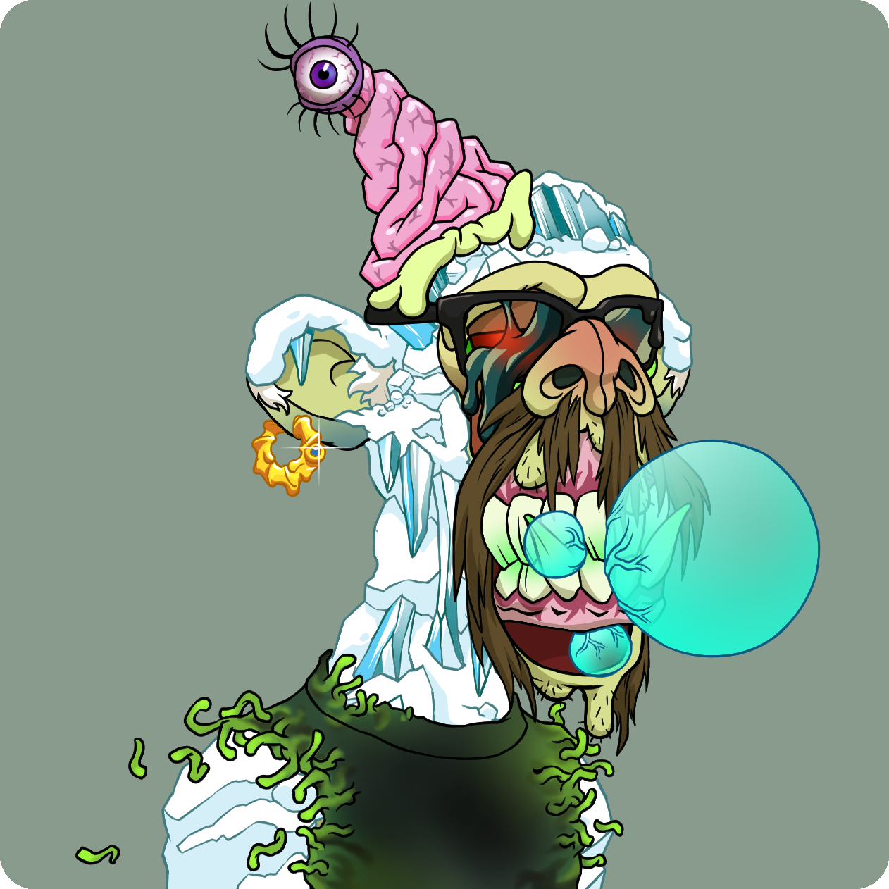 Yuga Labs - Mutant Ape Yacht Club - NFT # 9836