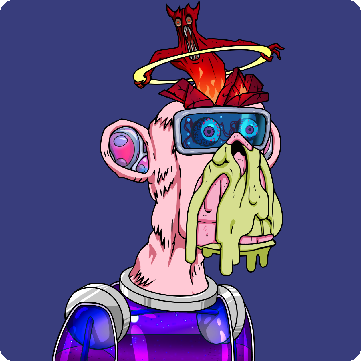 Yuga Labs - Mutant Ape Yacht Club - NFT # 7609