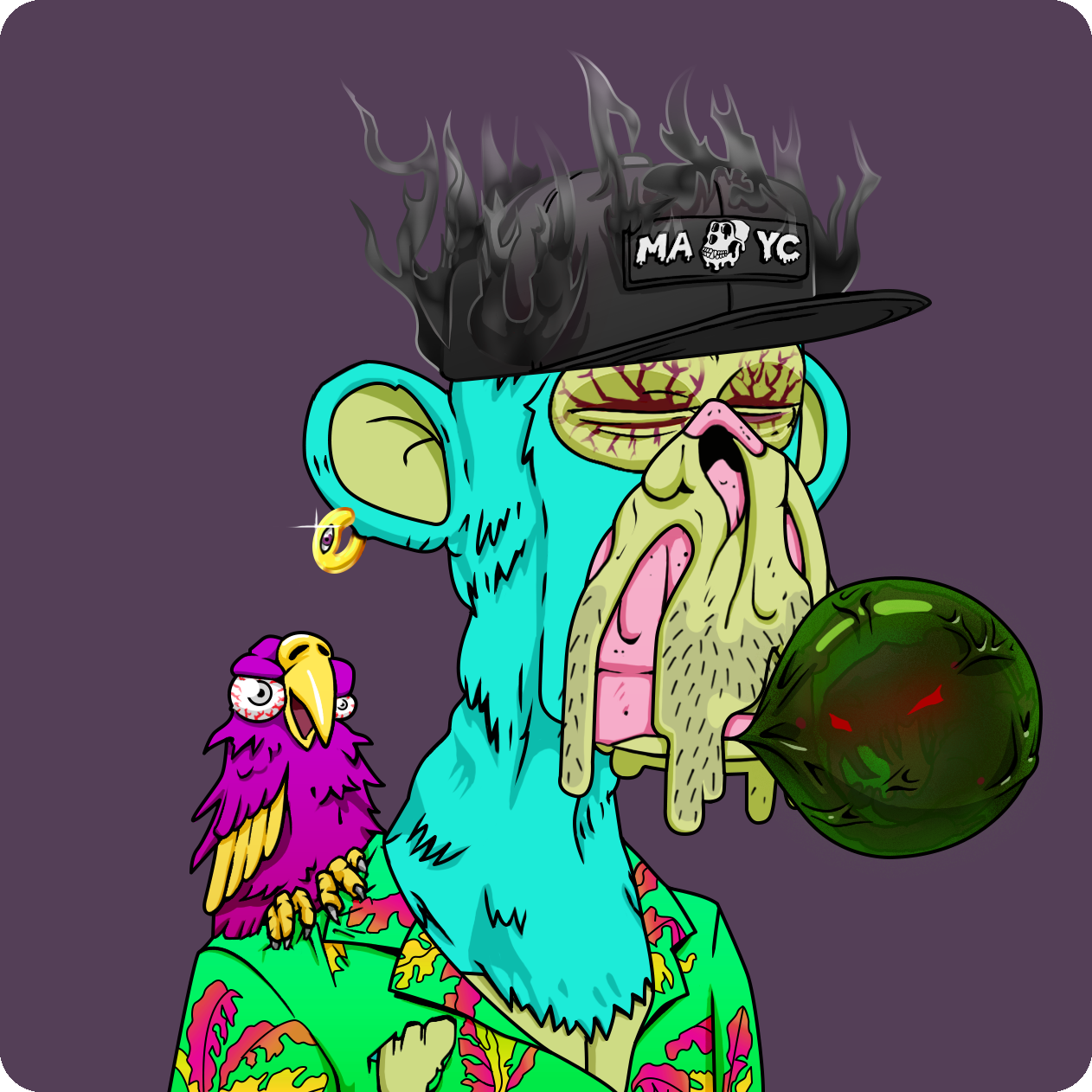 Yuga Labs - Mutant Ape Yacht Club - NFT # 8243