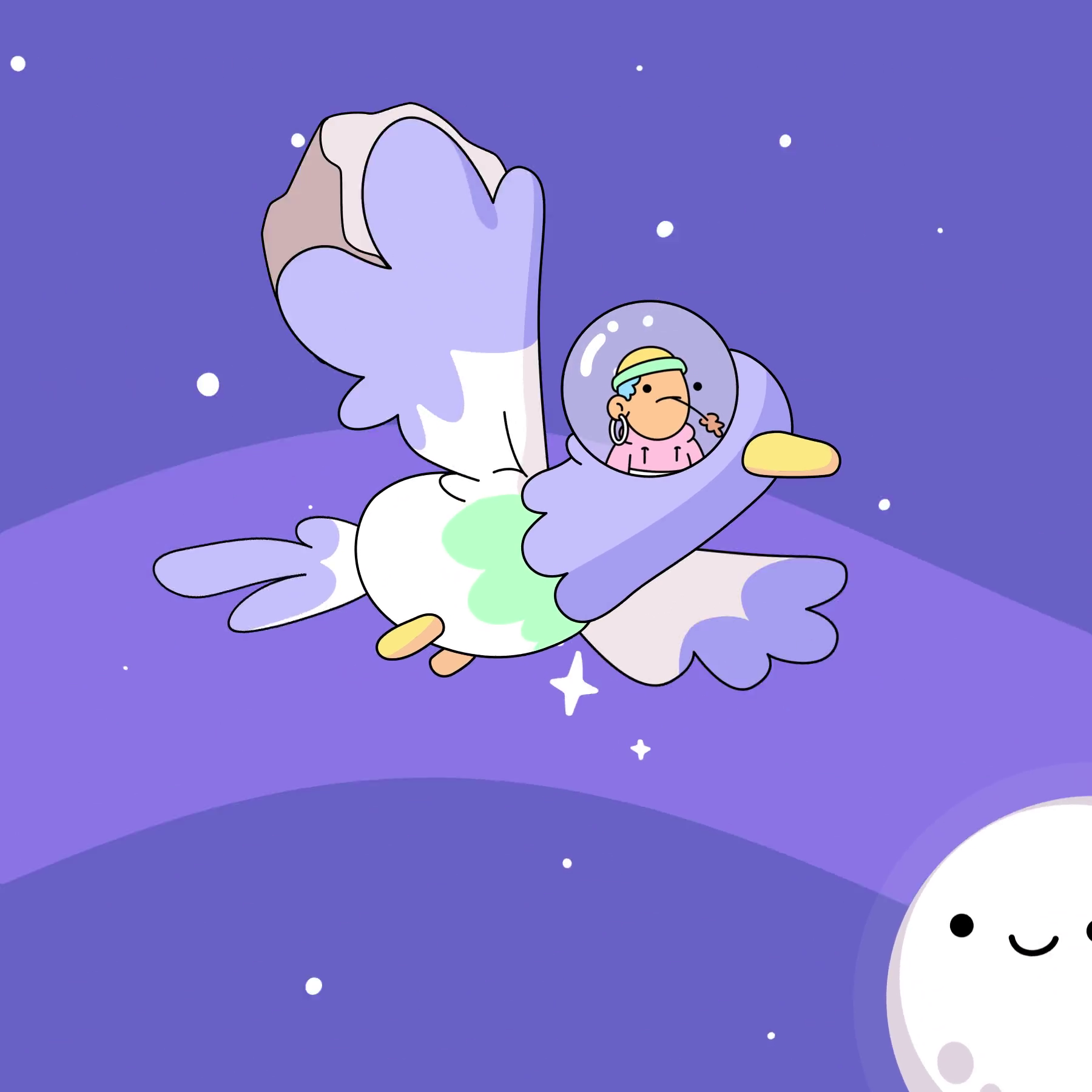 The Doodles Founders - Space Doodles - Space Doodle #9848 - NFT # 9848