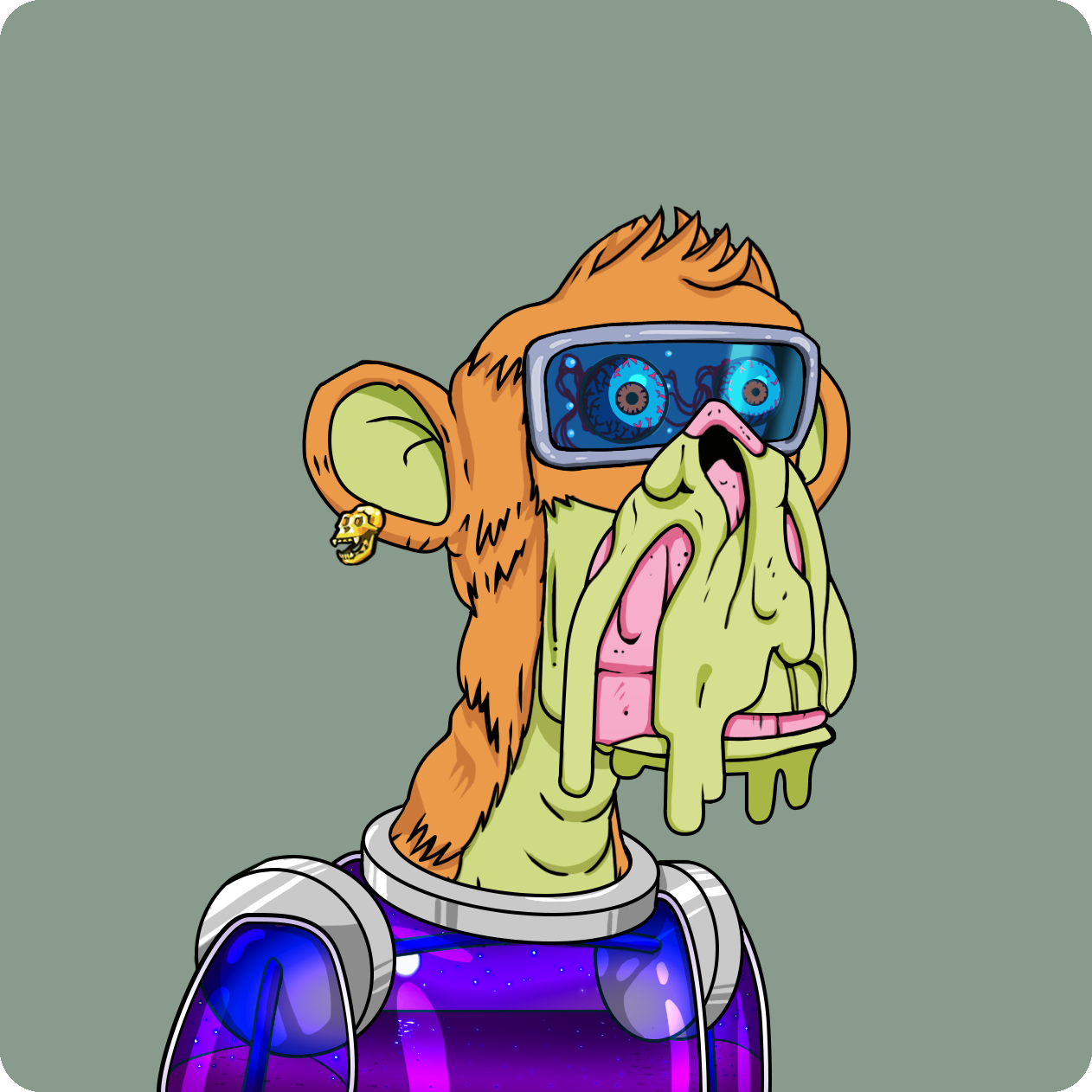 Yuga Labs - Mutant Ape Yacht Club - NFT # 1264