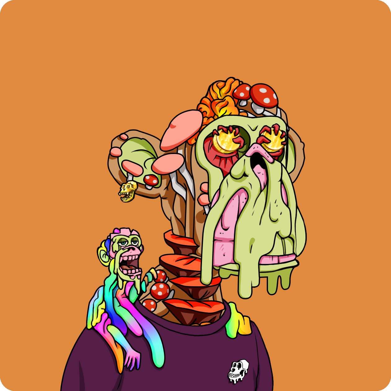 Yuga Labs - Mutant Ape Yacht Club - NFT # 2174