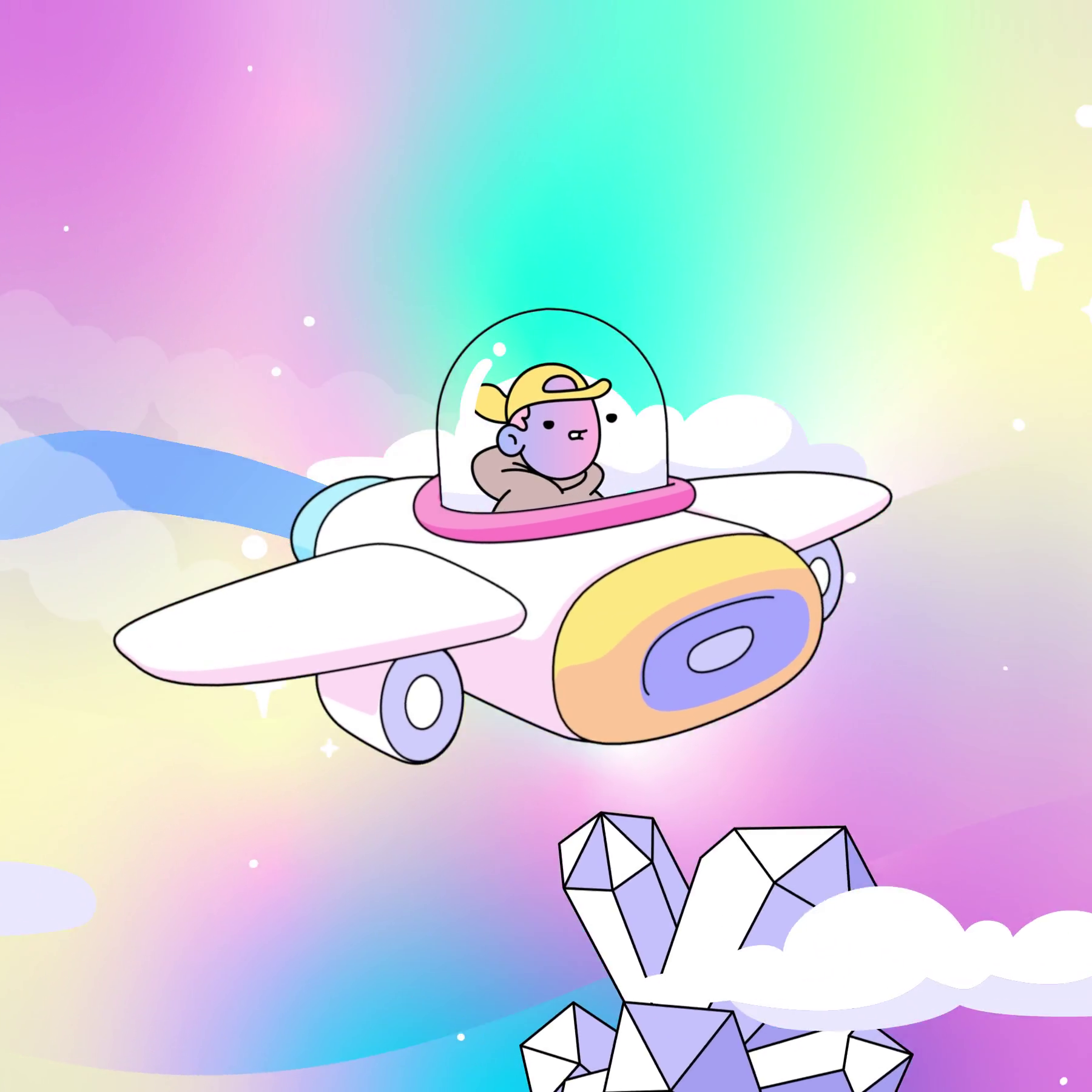 The Doodles Founders - Space Doodles - Space Doodle #335 - NFT # 335