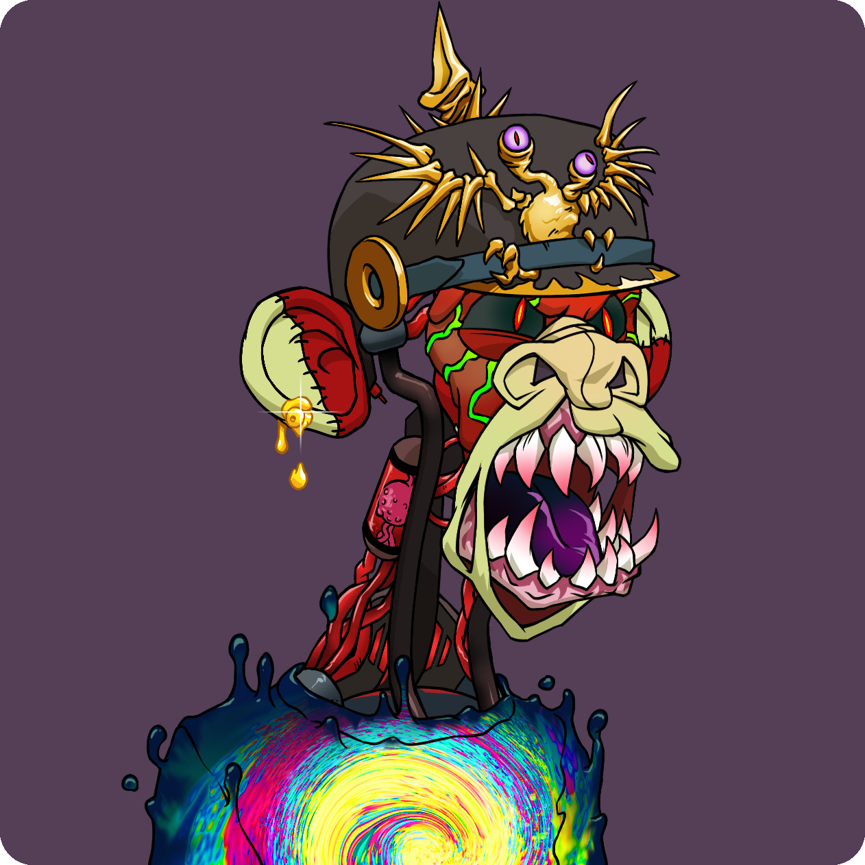 Yuga Labs - Mutant Ape Yacht Club - NFT # 4222