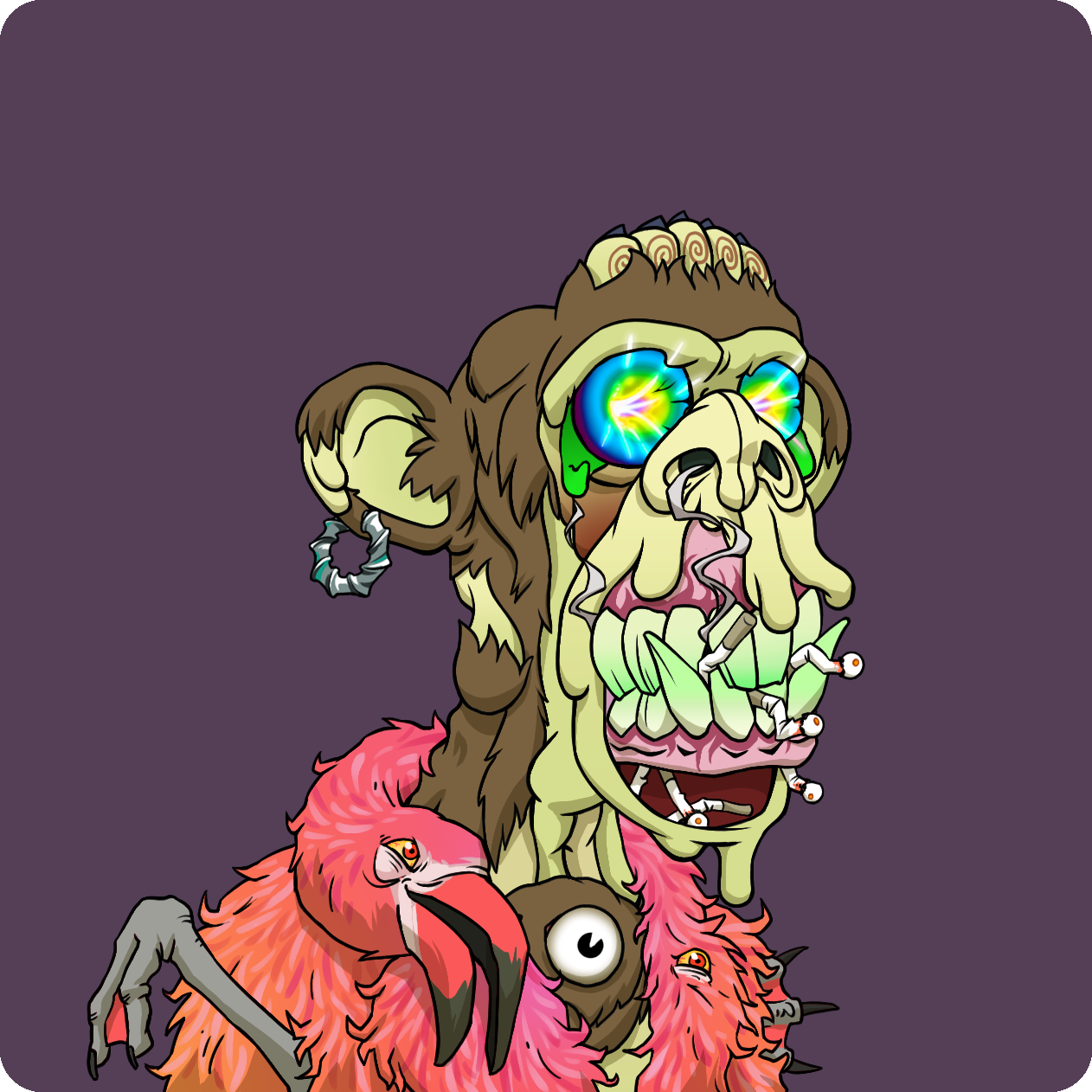 Yuga Labs - Mutant Ape Yacht Club - NFT # 14283