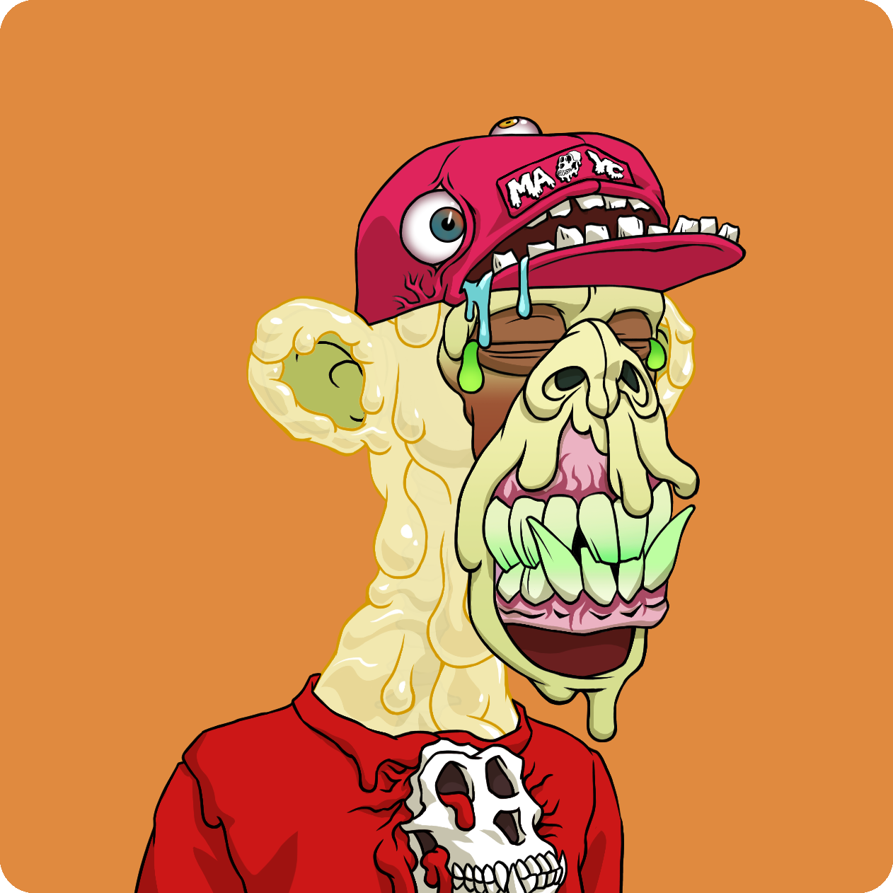 Yuga Labs - Mutant Ape Yacht Club - NFT # 24543