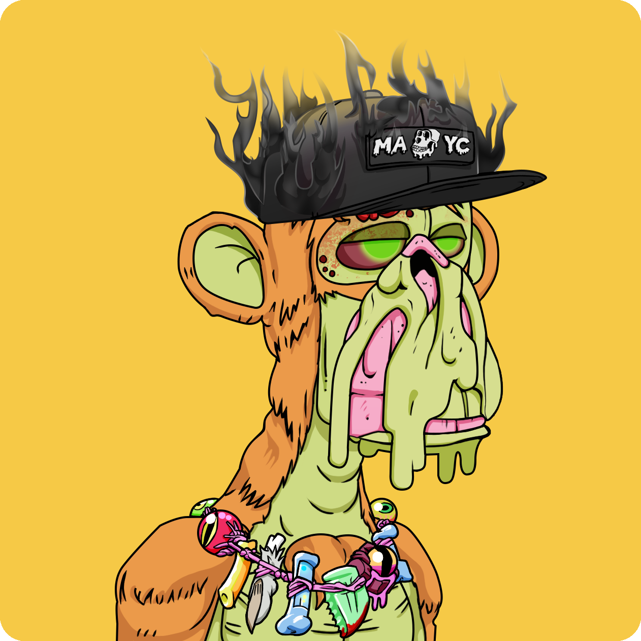 Yuga Labs - Mutant Ape Yacht Club - NFT # 16540