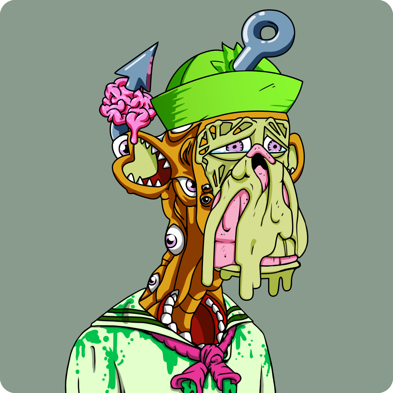 Yuga Labs - Mutant Ape Yacht Club - NFT # 8462