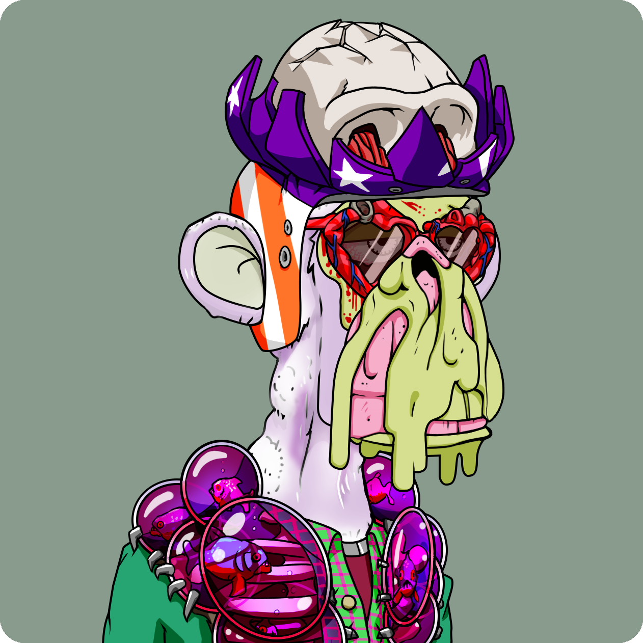 Yuga Labs - Mutant Ape Yacht Club - NFT # 9587