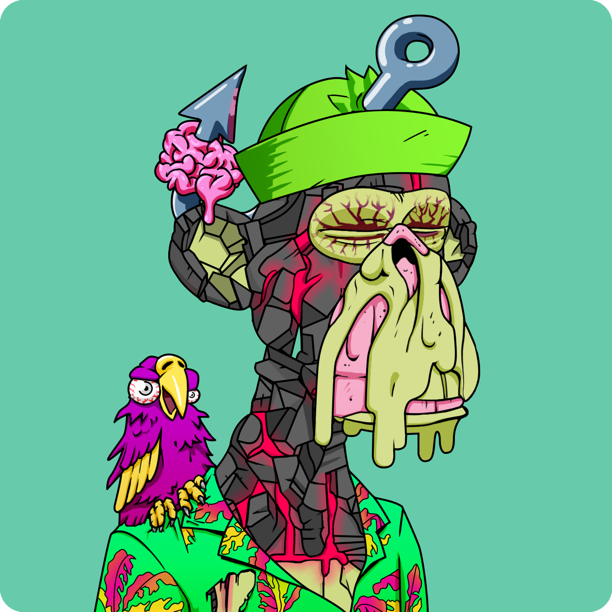 Yuga Labs - Mutant Ape Yacht Club - NFT # 4459