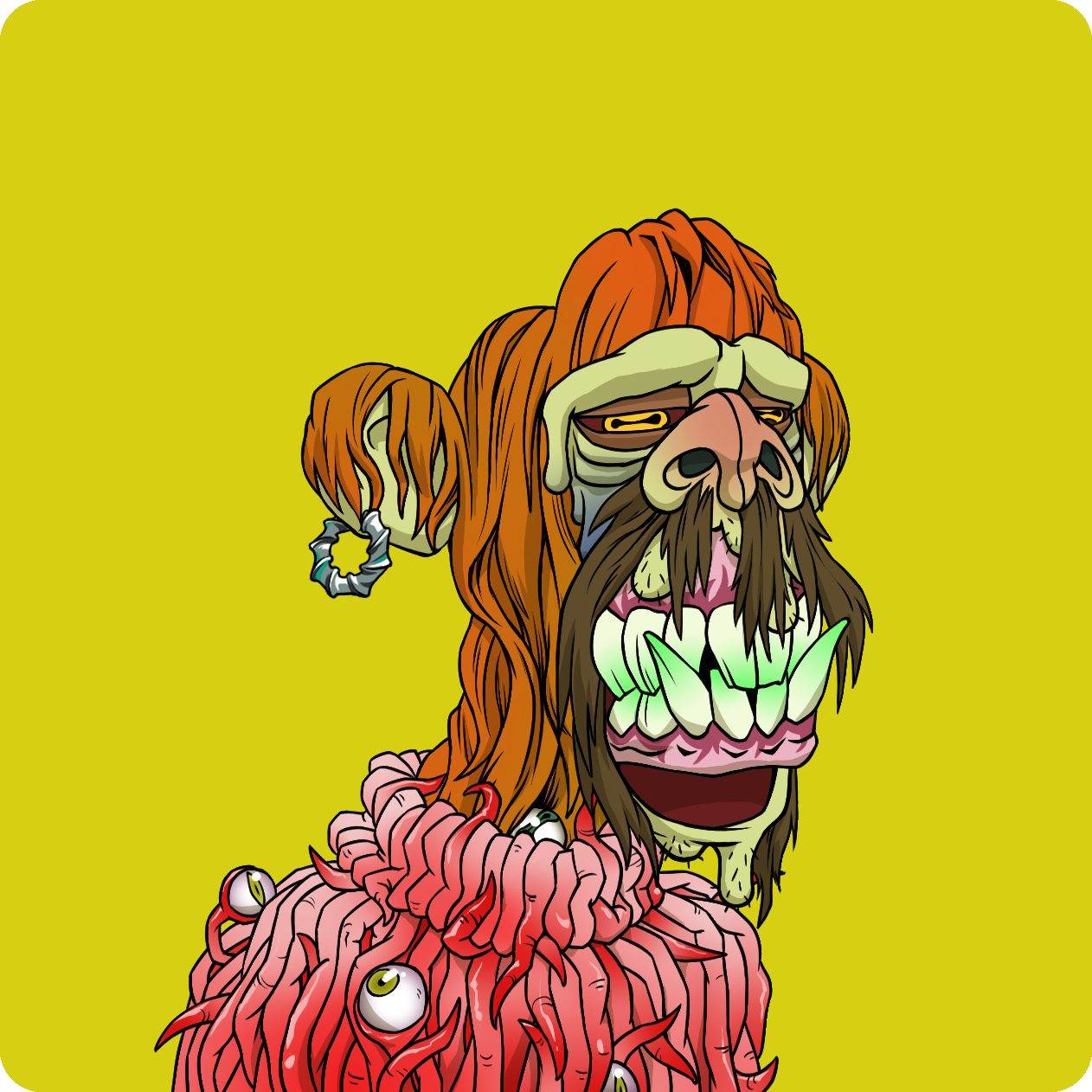 Yuga Labs - Mutant Ape Yacht Club - NFT # 1168