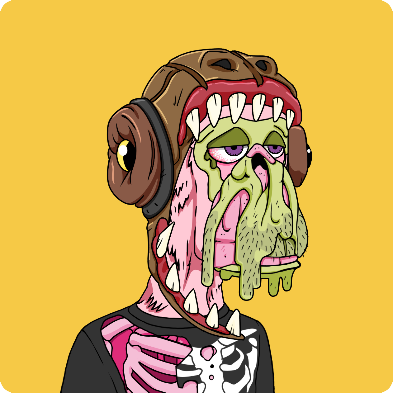 Yuga Labs - Mutant Ape Yacht Club - NFT # 3877