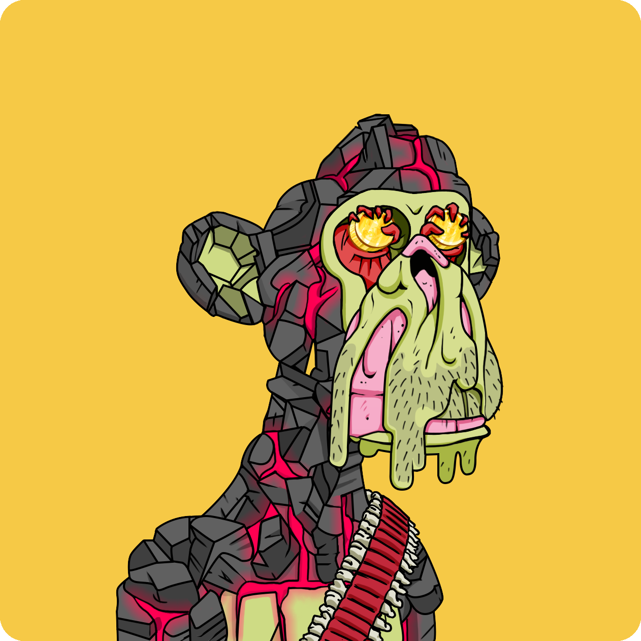 Yuga Labs - Mutant Ape Yacht Club - NFT # 21246