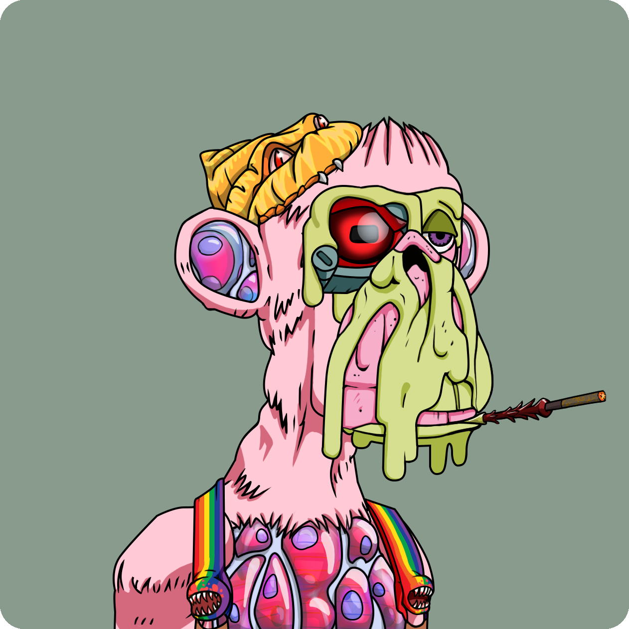 Yuga Labs - Mutant Ape Yacht Club - NFT # 1618