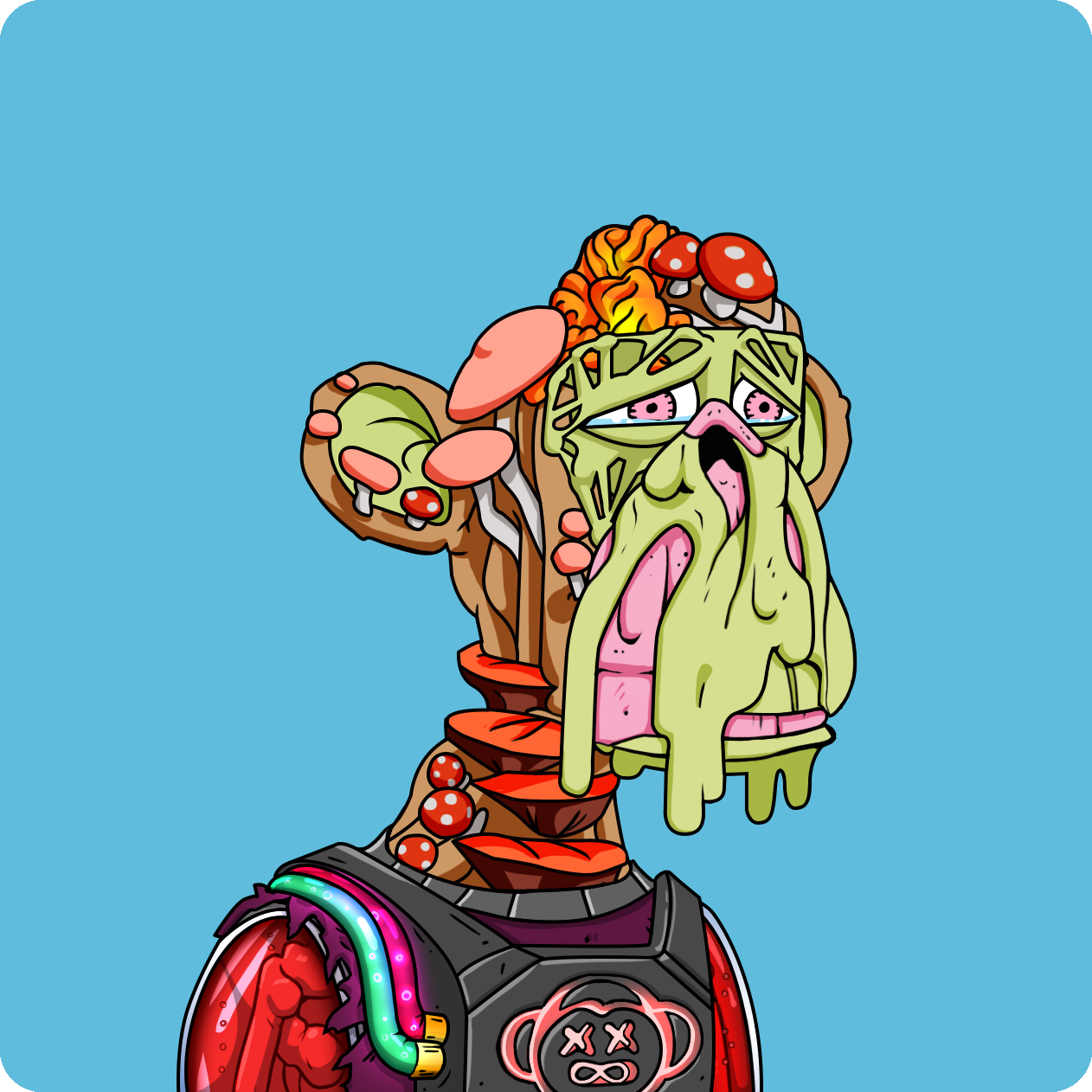 Yuga Labs - Mutant Ape Yacht Club - NFT # 9071