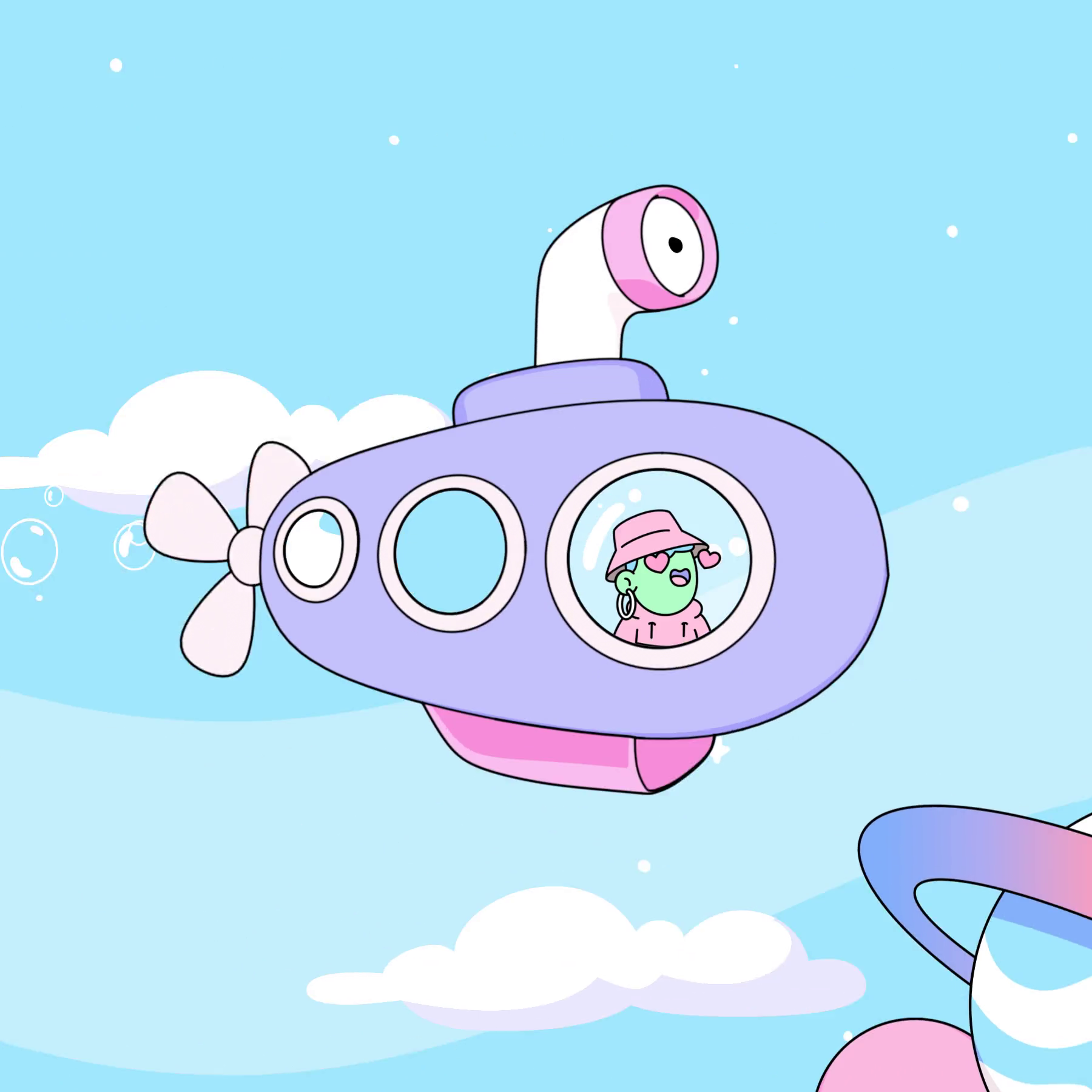 The Doodles Founders - Space Doodles - Space Doodle #372 - NFT # 372