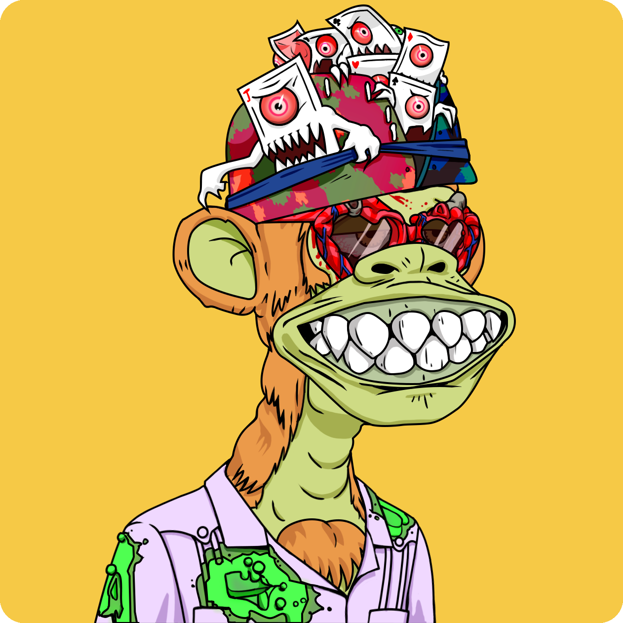 Yuga Labs - Mutant Ape Yacht Club - NFT # 15470