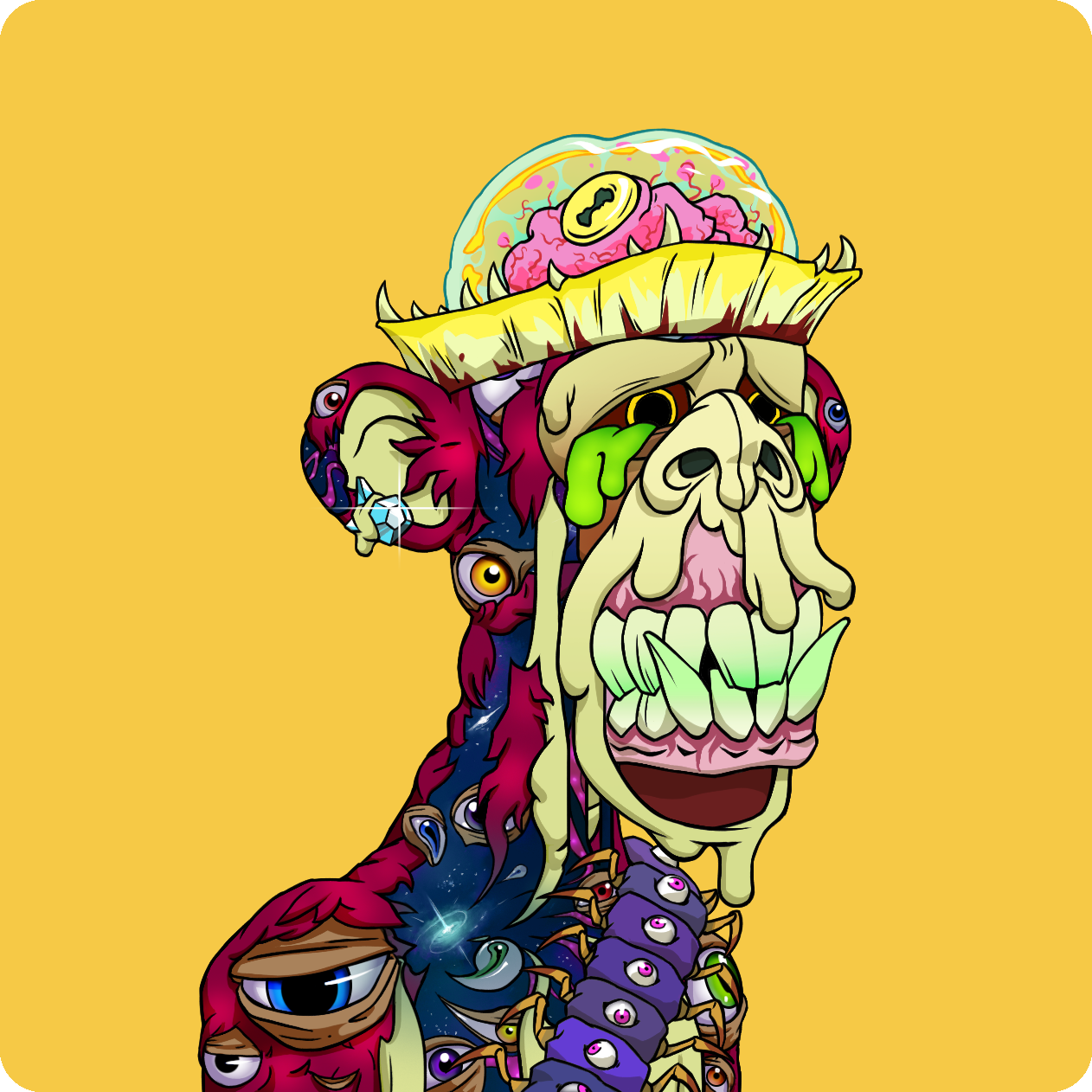 Yuga Labs - Mutant Ape Yacht Club - NFT # 18117