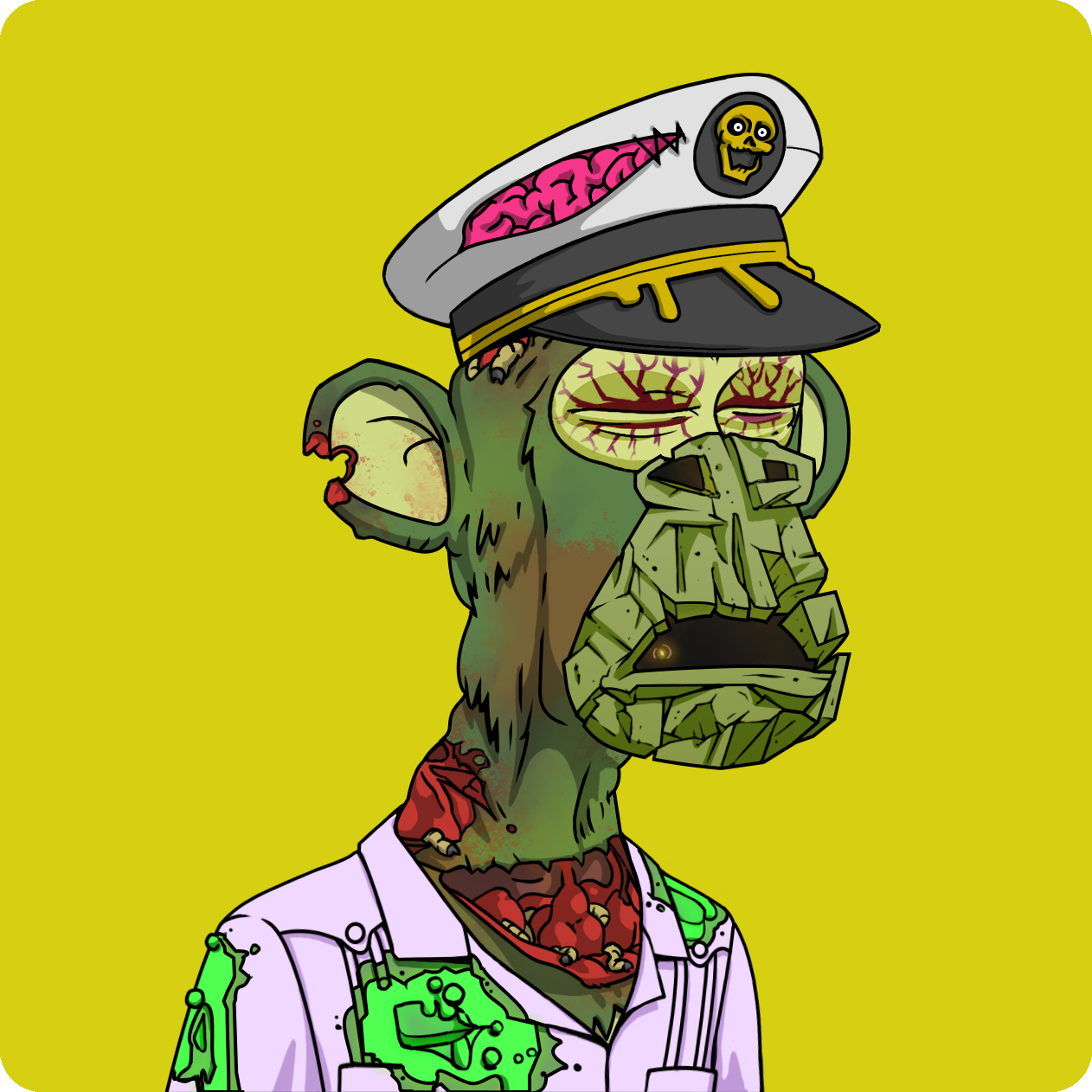 Yuga Labs - Mutant Ape Yacht Club - NFT # 9151