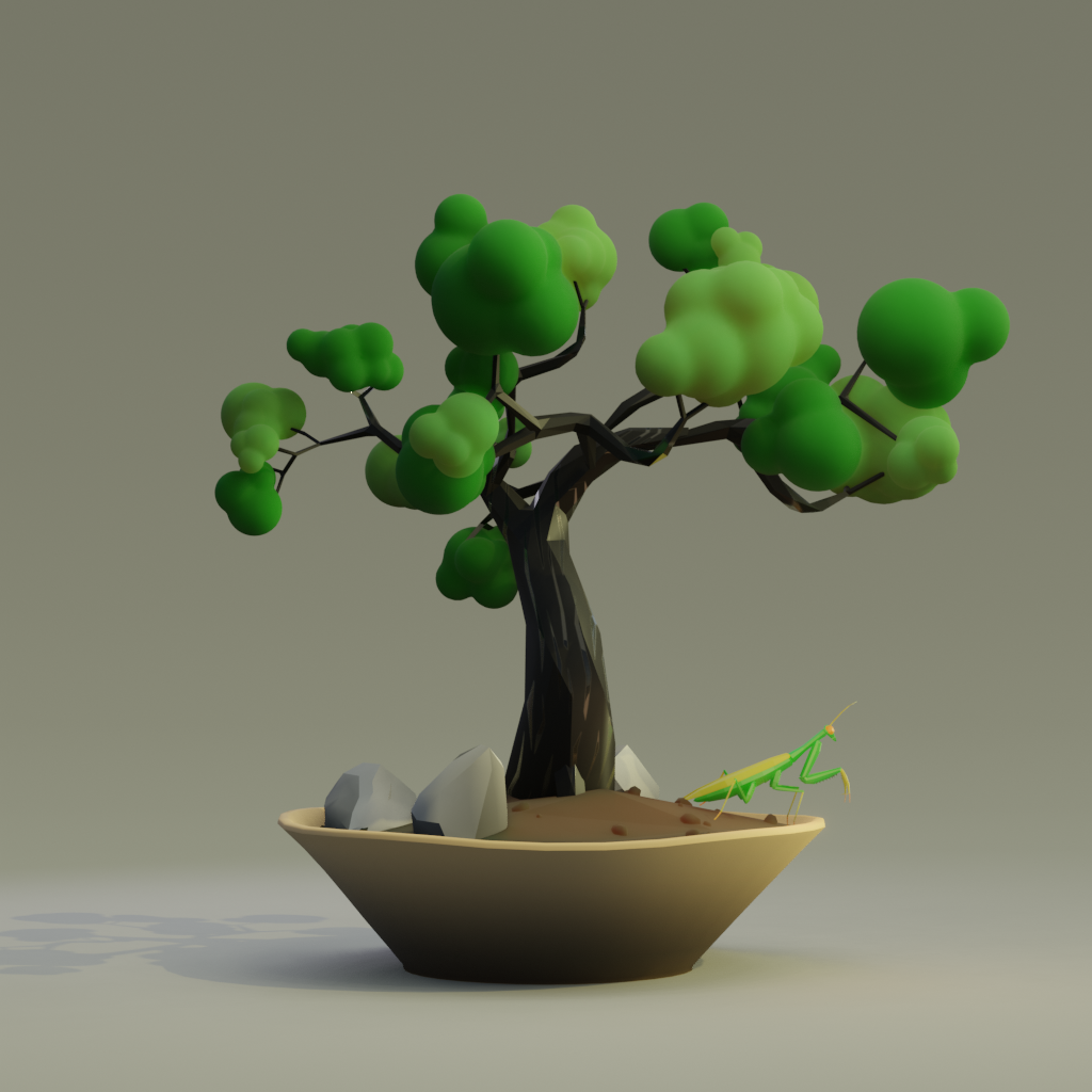 ZENFT Garden Society - Bonsai - Bonsai #8648 - NFT # 8648