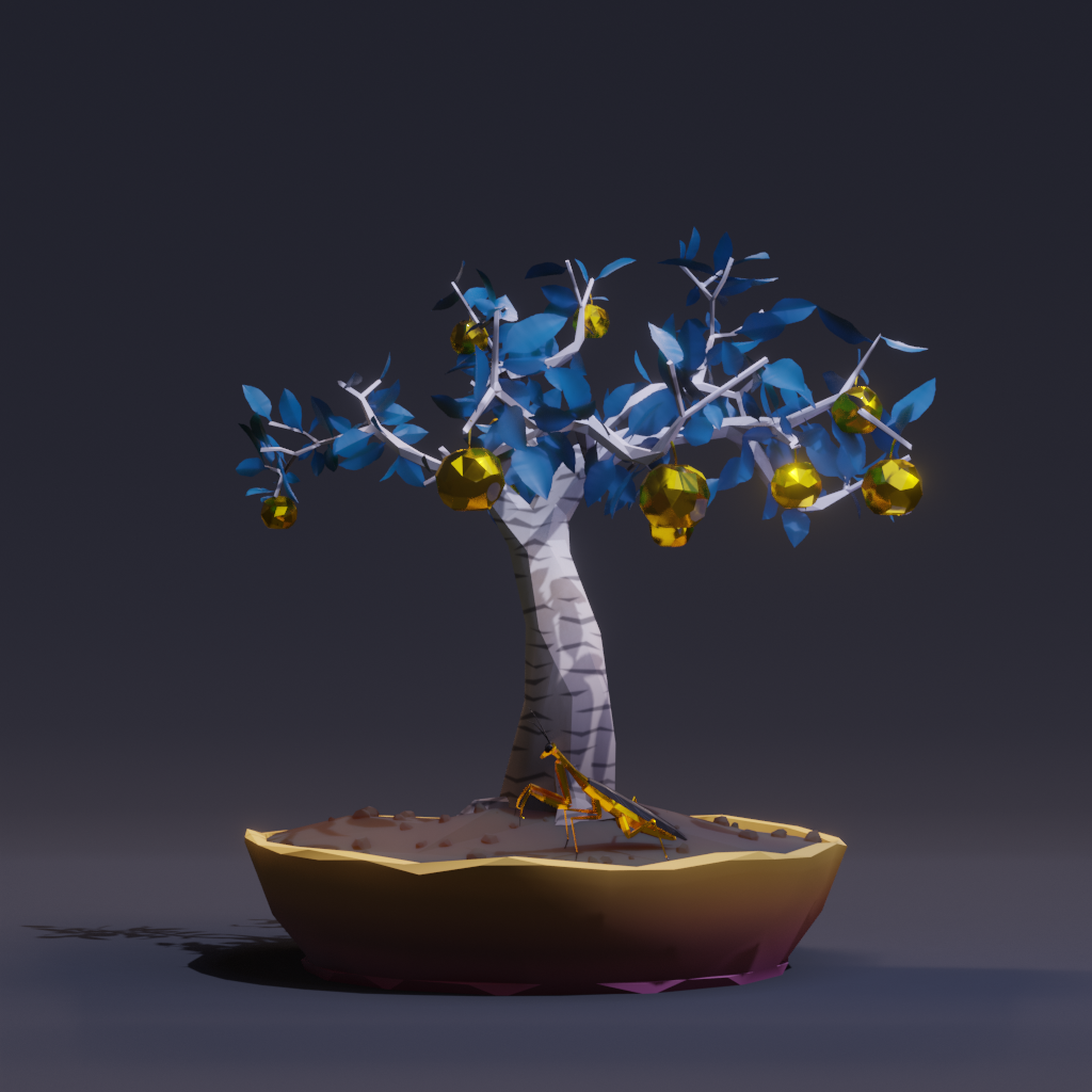 ZENFT Garden Society - Bonsai - Bonsai #8721 - NFT # 8721