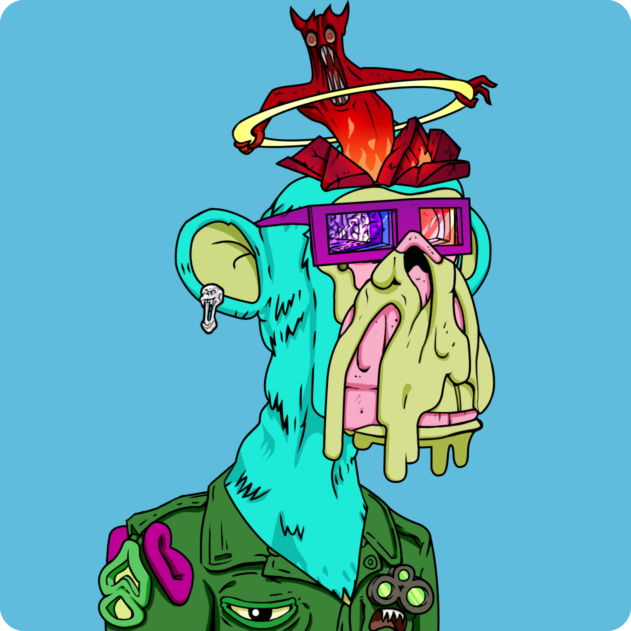 Yuga Labs - Mutant Ape Yacht Club - NFT # 684