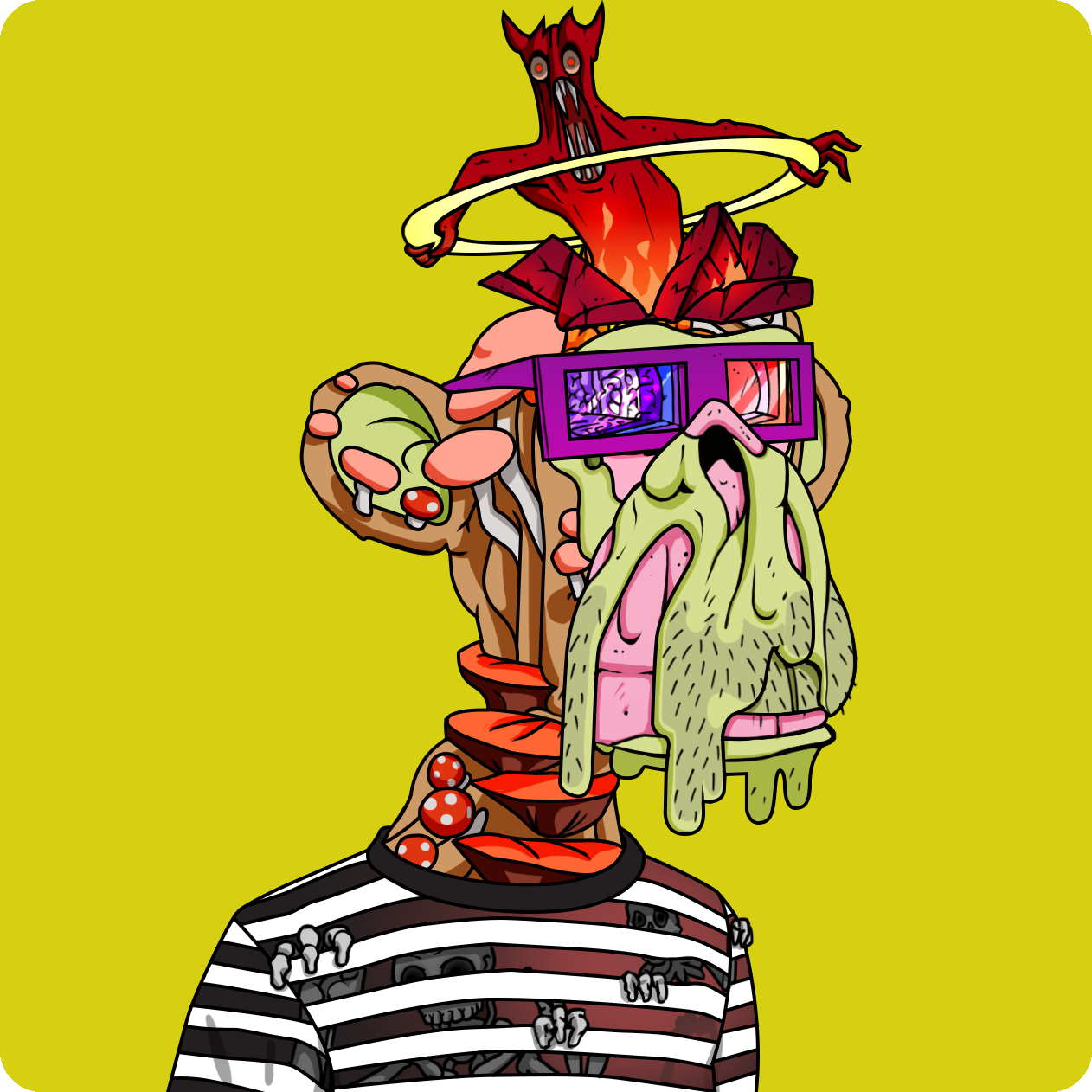 Yuga Labs - Mutant Ape Yacht Club - NFT # 3028