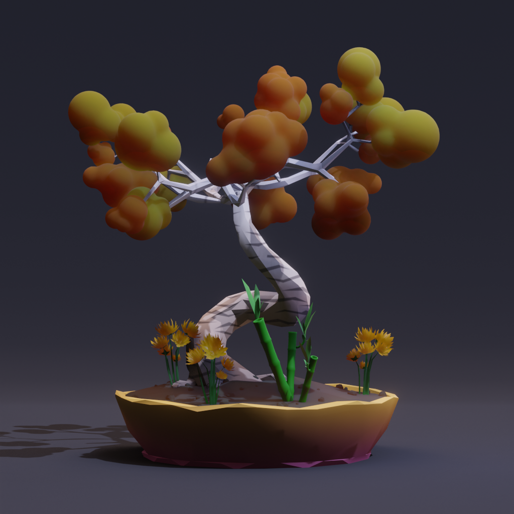 ZENFT Garden Society - Bonsai - Bonsai #8619 - NFT # 8619