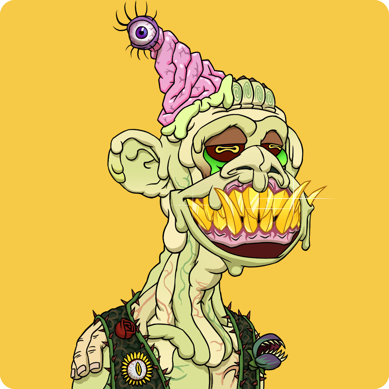 Yuga Labs - Mutant Ape Yacht Club - NFT # 16349