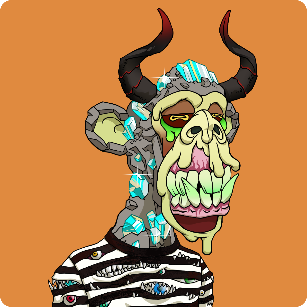 Yuga Labs - Mutant Ape Yacht Club - NFT # 6968