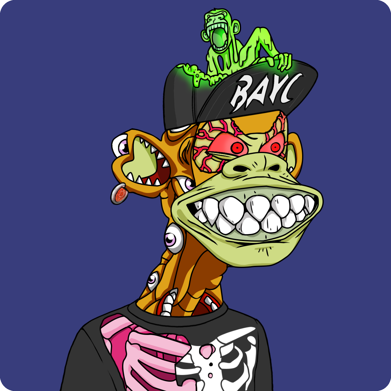 Yuga Labs - Mutant Ape Yacht Club - NFT # 9581