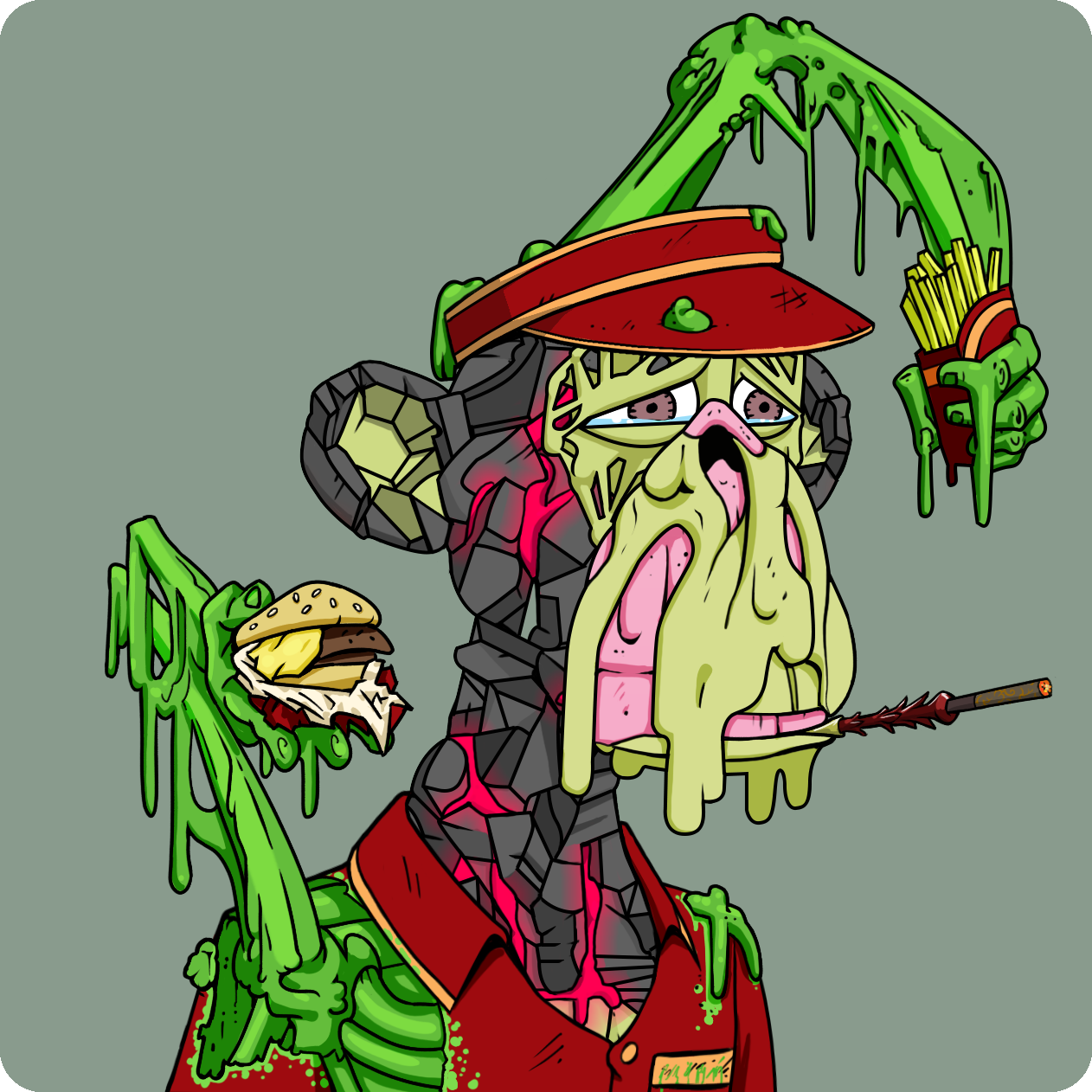 Yuga Labs - Mutant Ape Yacht Club - NFT # 3060