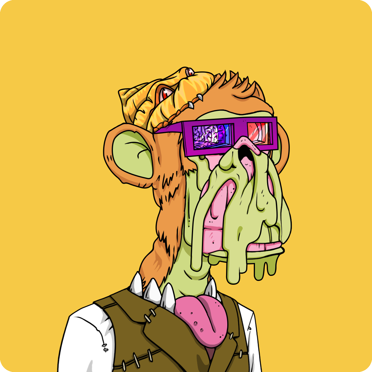 Yuga Labs - Mutant Ape Yacht Club - NFT # 28254