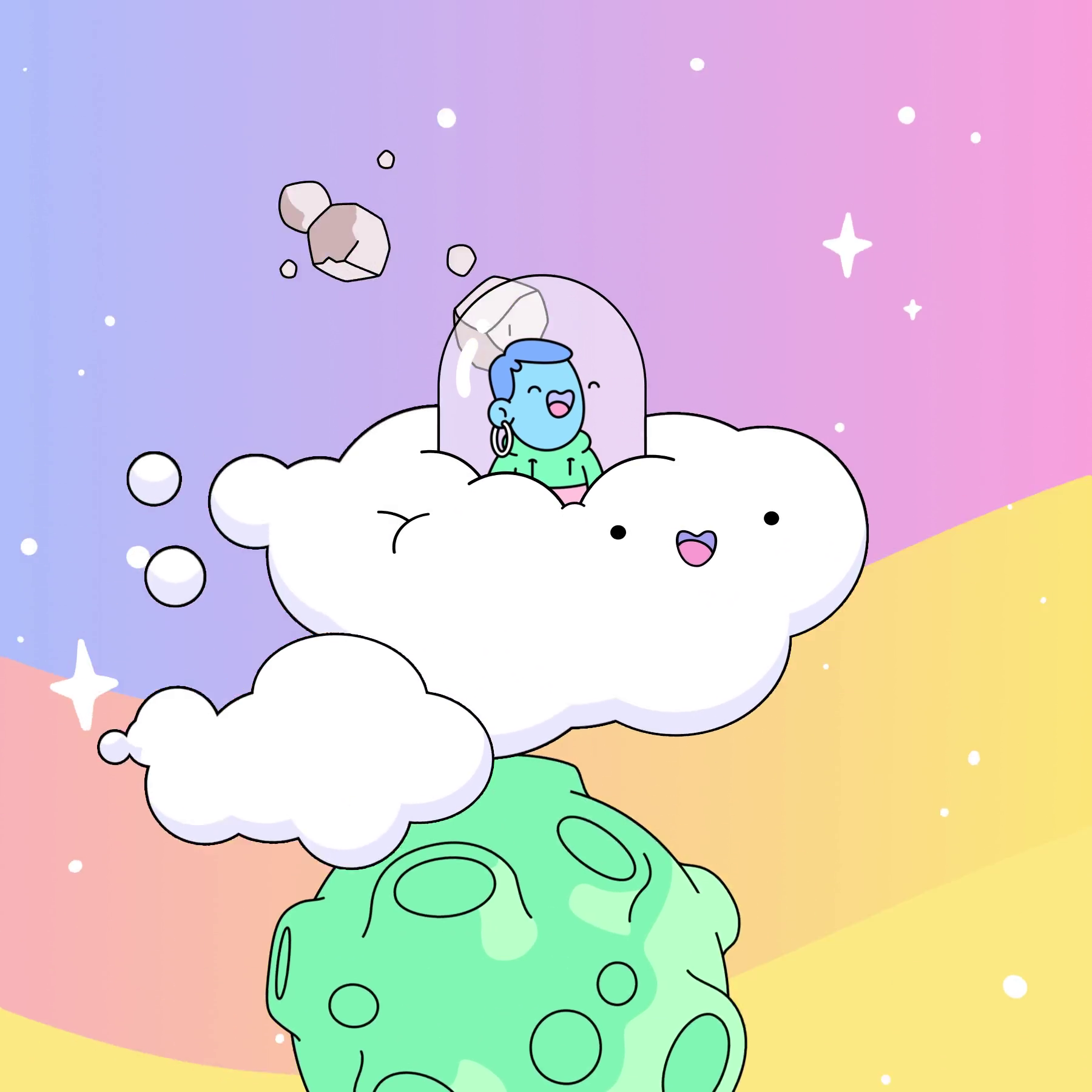 The Doodles Founders - Space Doodles - Space Doodle #271 - NFT # 271