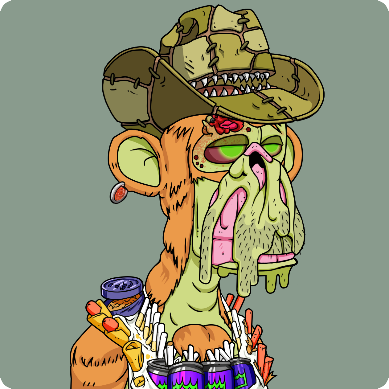 Yuga Labs - Mutant Ape Yacht Club - NFT # 18880