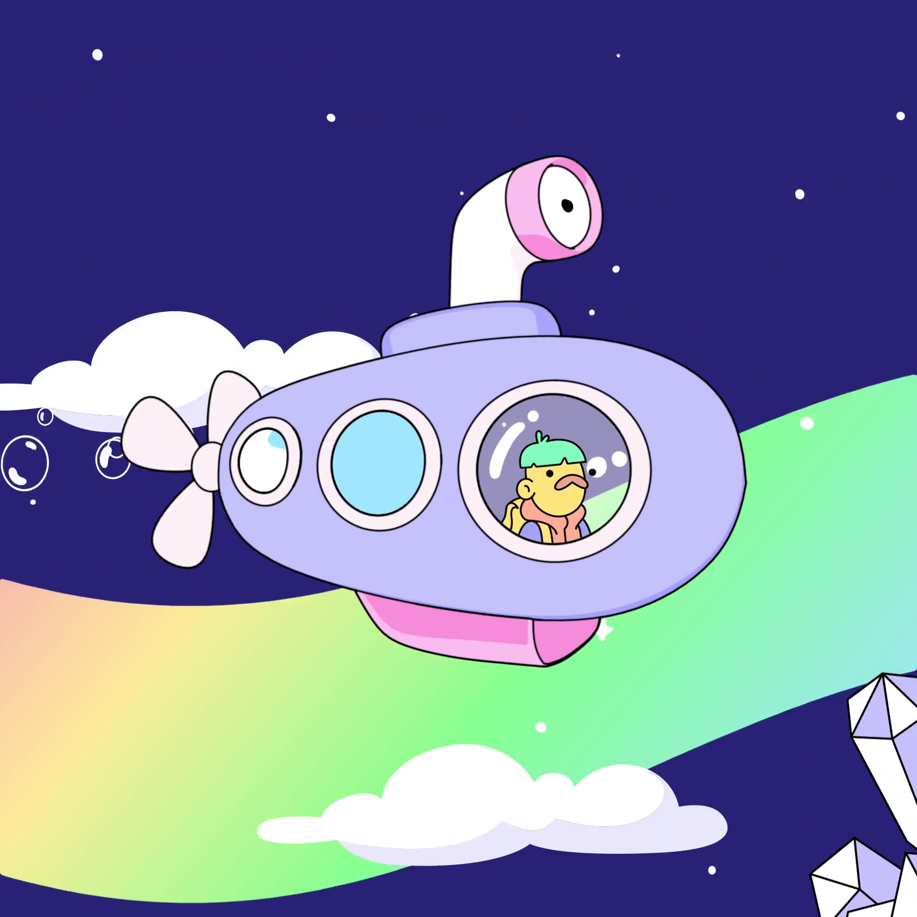 The Doodles Founders - Space Doodles - Space Doodle #9944 - NFT # 9944