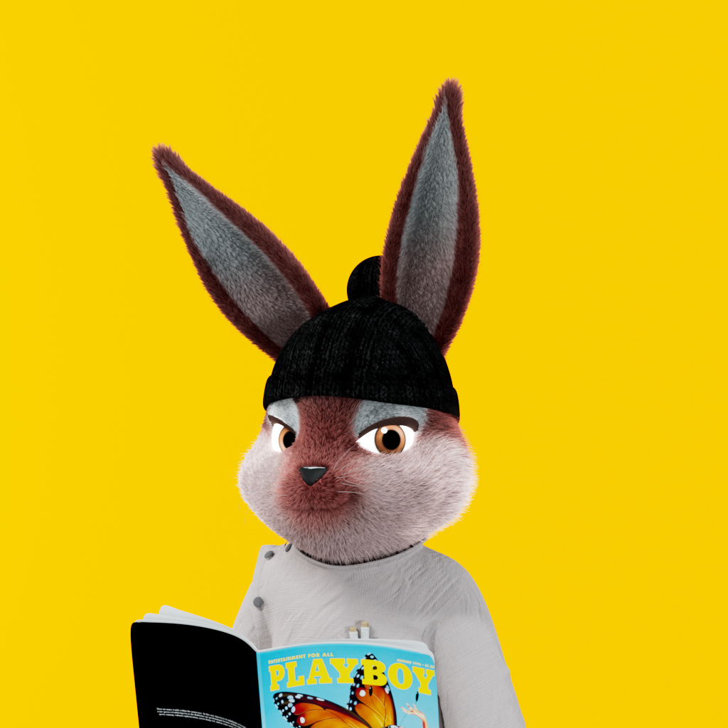 Playboy - The Rabbitars - Rabbitar #50 - NFT # 50