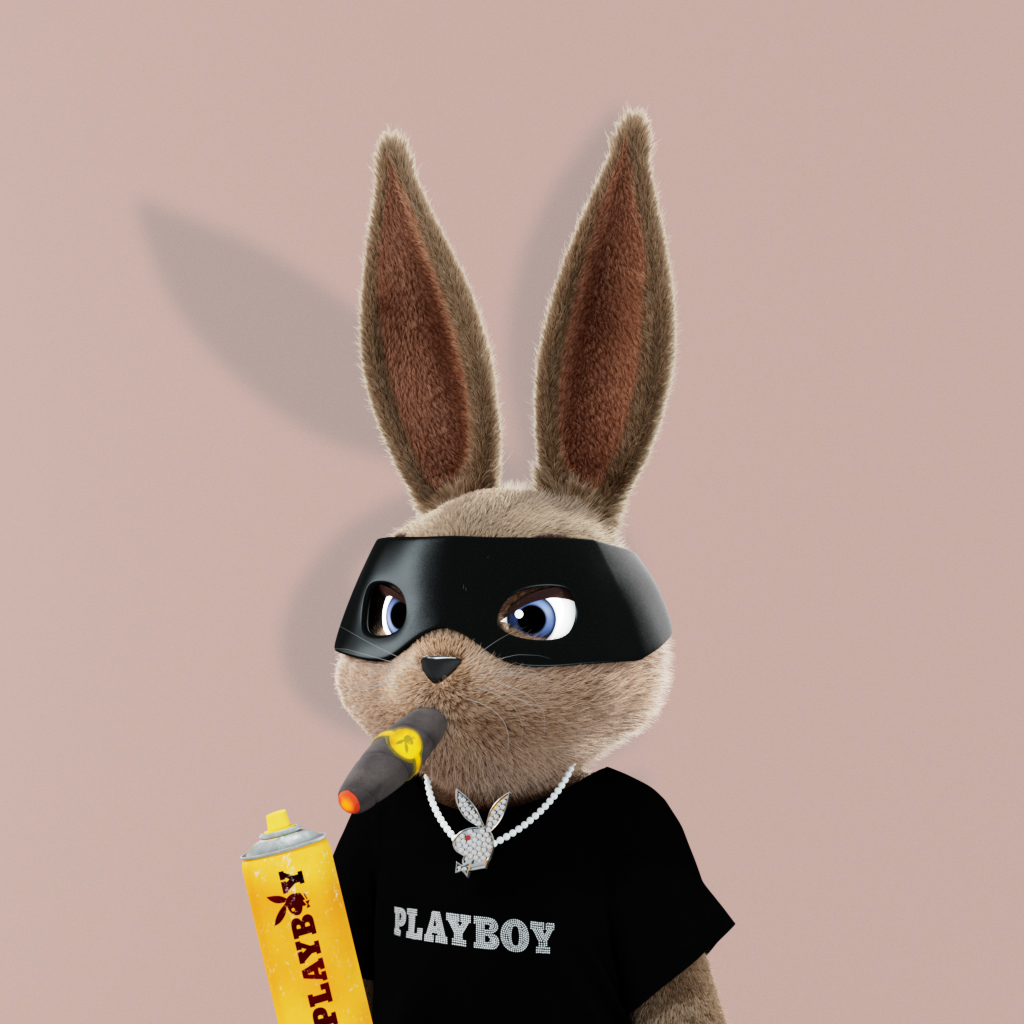 Playboy - The Rabbitars - Rabbitar #77 - NFT # 77
