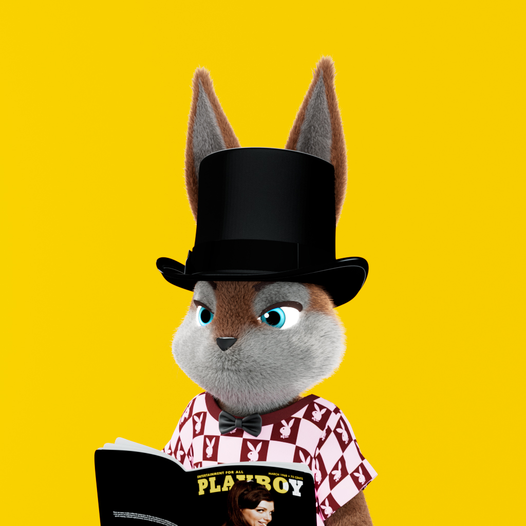 Playboy - The Rabbitars - Rabbitar #176 - NFT # 176