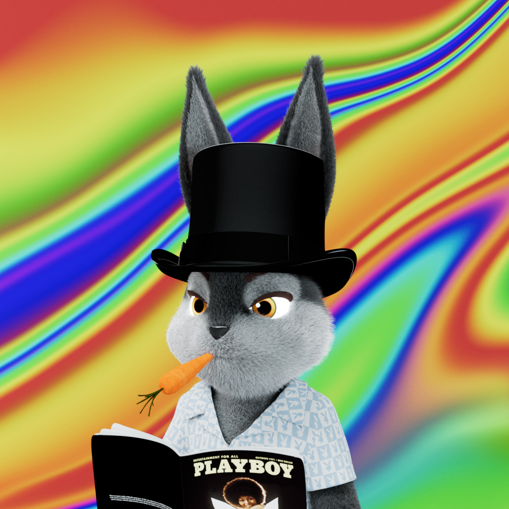 Playboy - The Rabbitars - Rabbitar #198 - NFT # 198