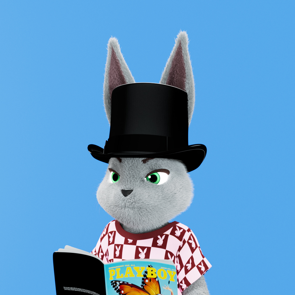 Playboy - The Rabbitars - Rabbitar #206 - NFT # 206